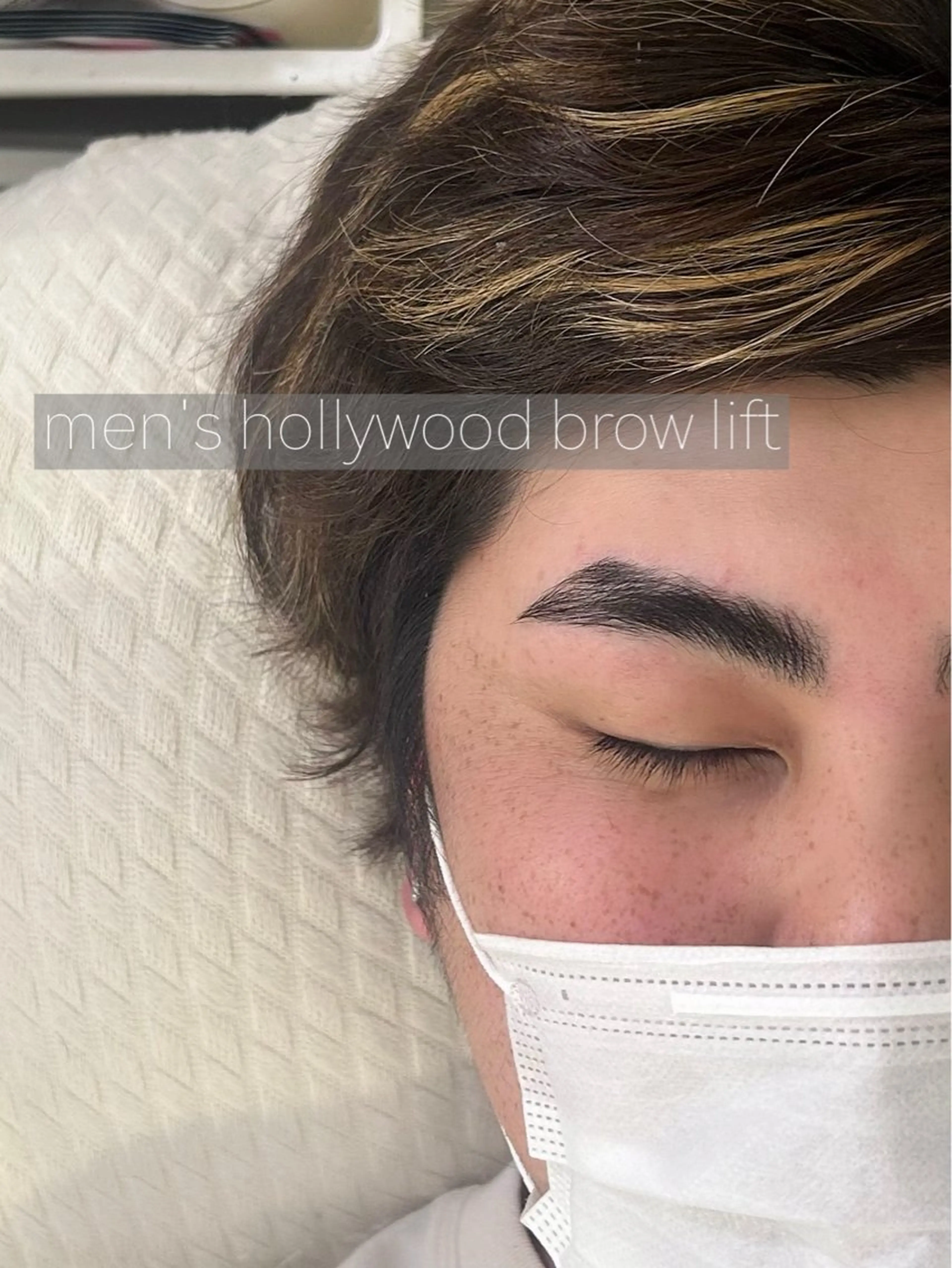 メンズ アイブロウ ハリウッドブロウリフト メンズアイブロウ ワックス脱毛 その他(アイブロウ) GO TODAY SHAiRE SALON Vellmie店所属・吉祥寺kasumi 🌛eye/browのマツエク・マツパデザイン