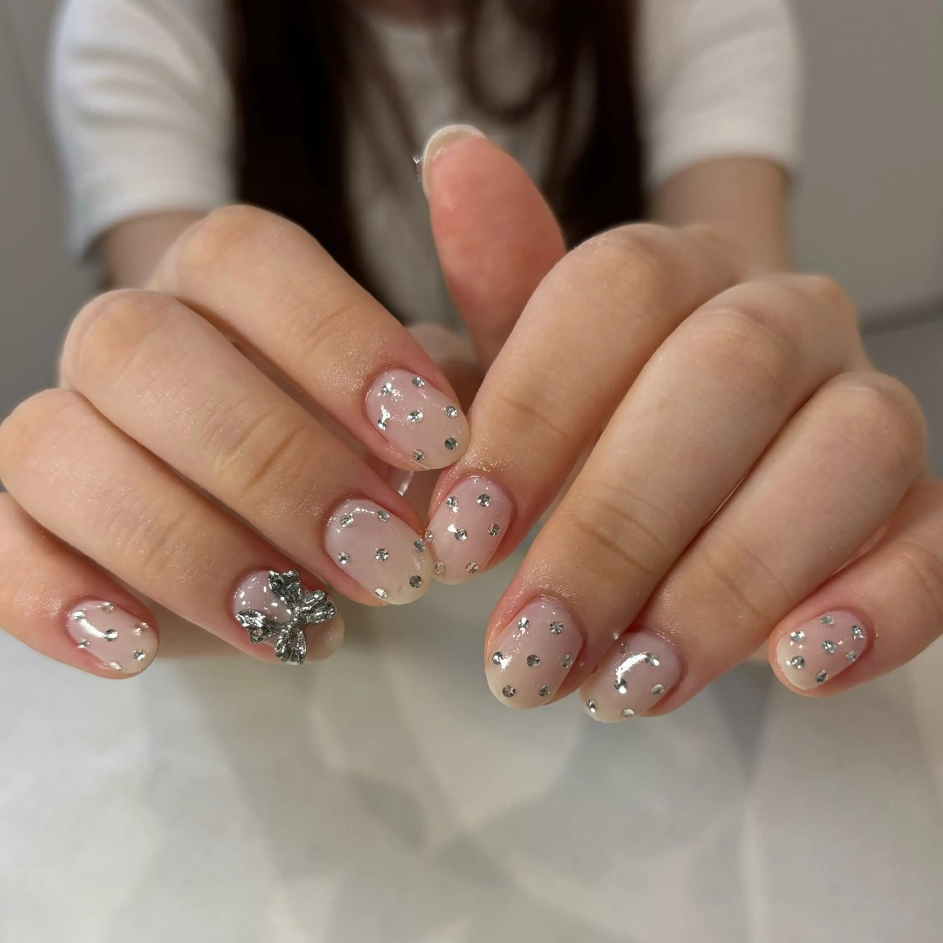 ネイル 持ち込み ハンドネイル shiro 浜松駅前店所属・shiro 浜松駅前店のネイルデザイン