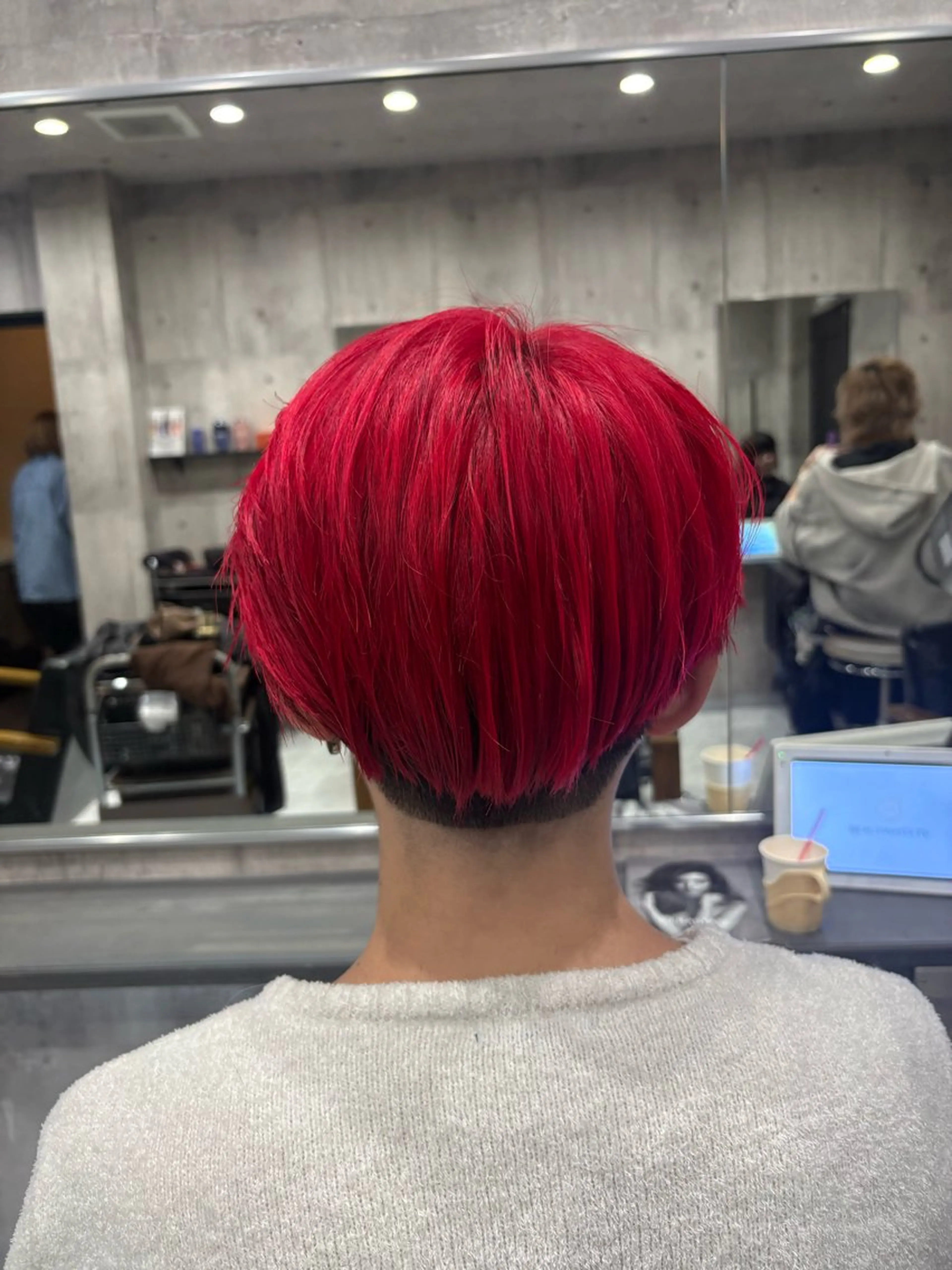 カラー men'sカット.パ ーマHIKARI🐥のヘアスタイル