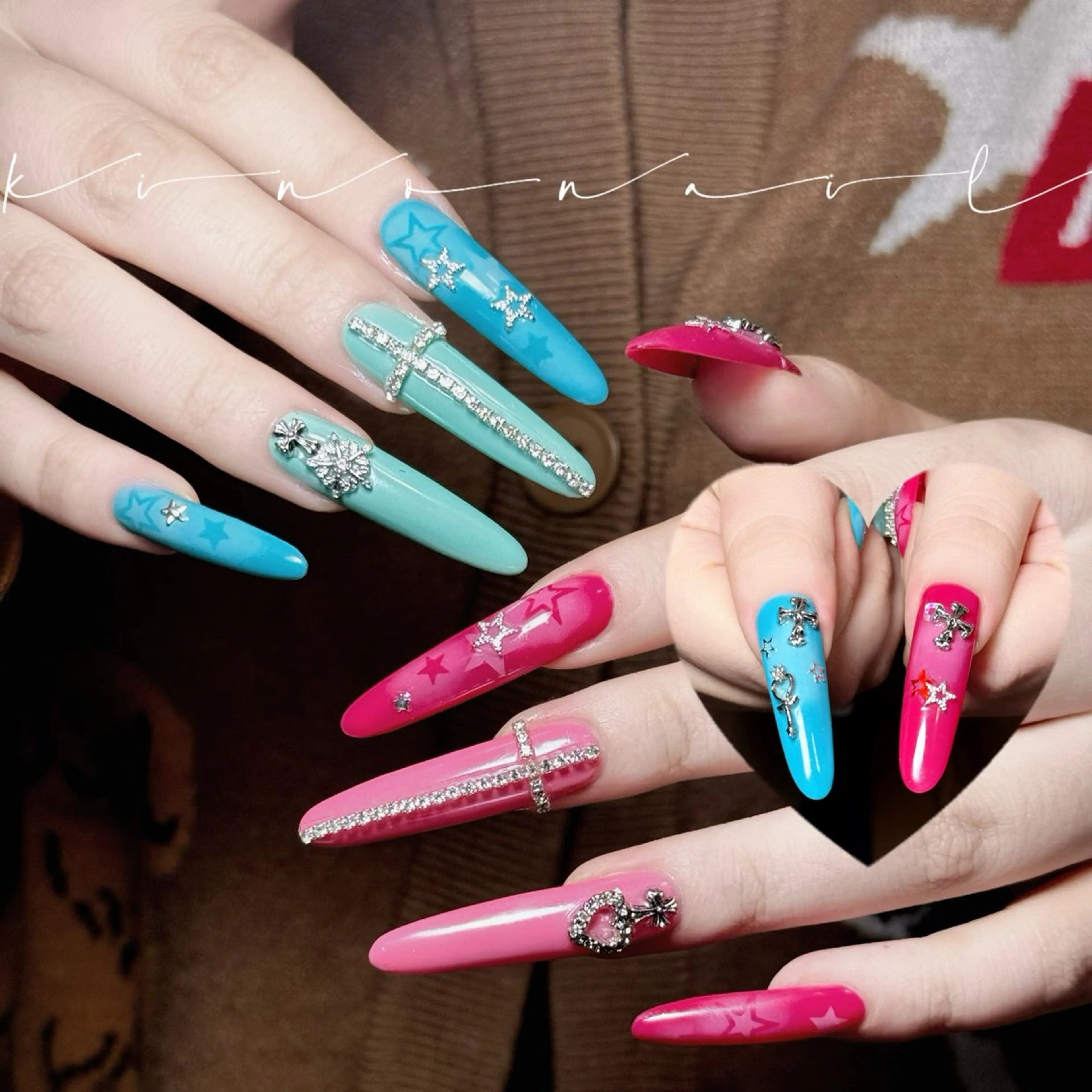 ネイル ハンドネイル LI XINLUのネイルデザイン