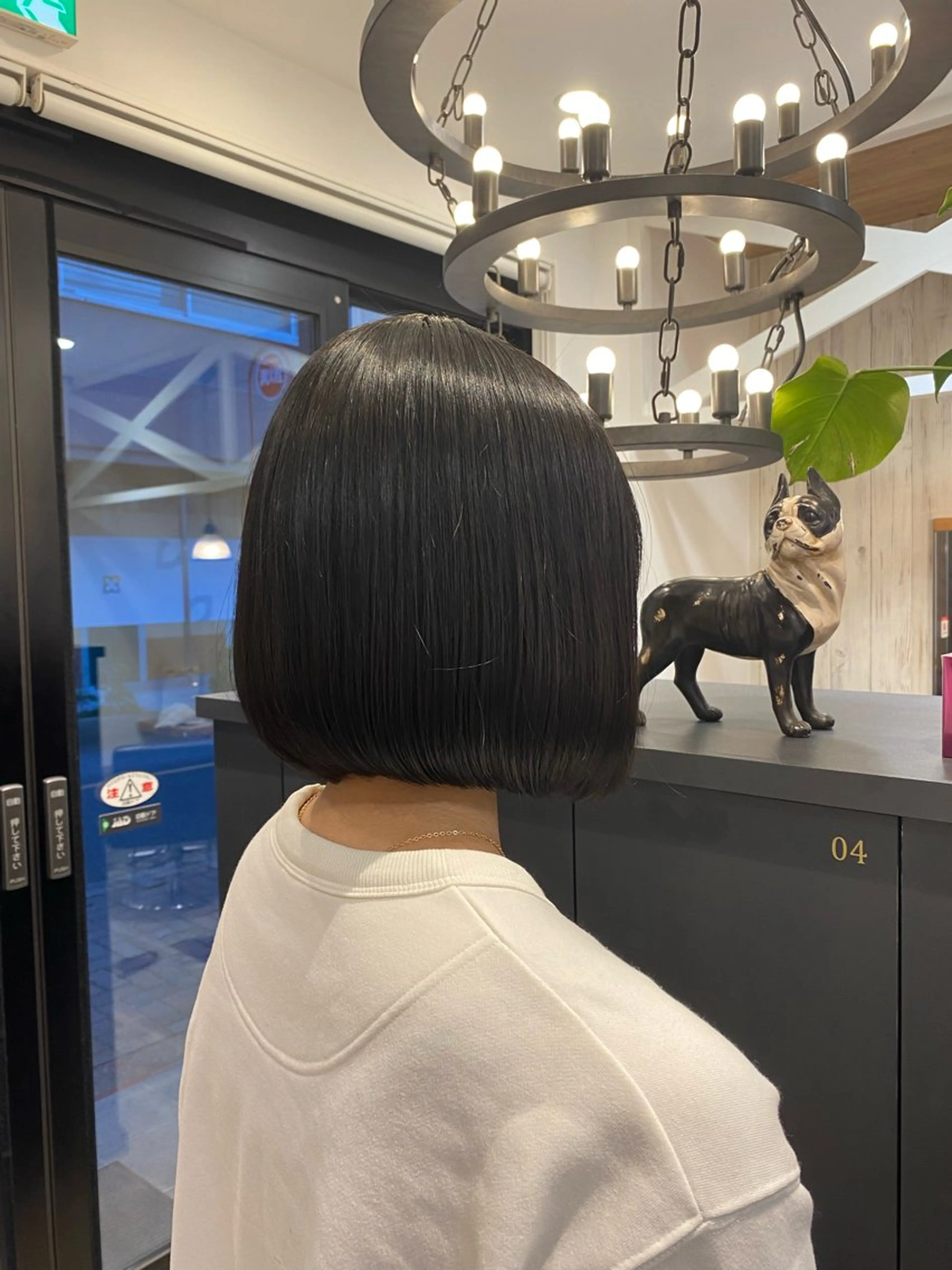 ショート ボブ 柴田 枝利子のヘアスタイル