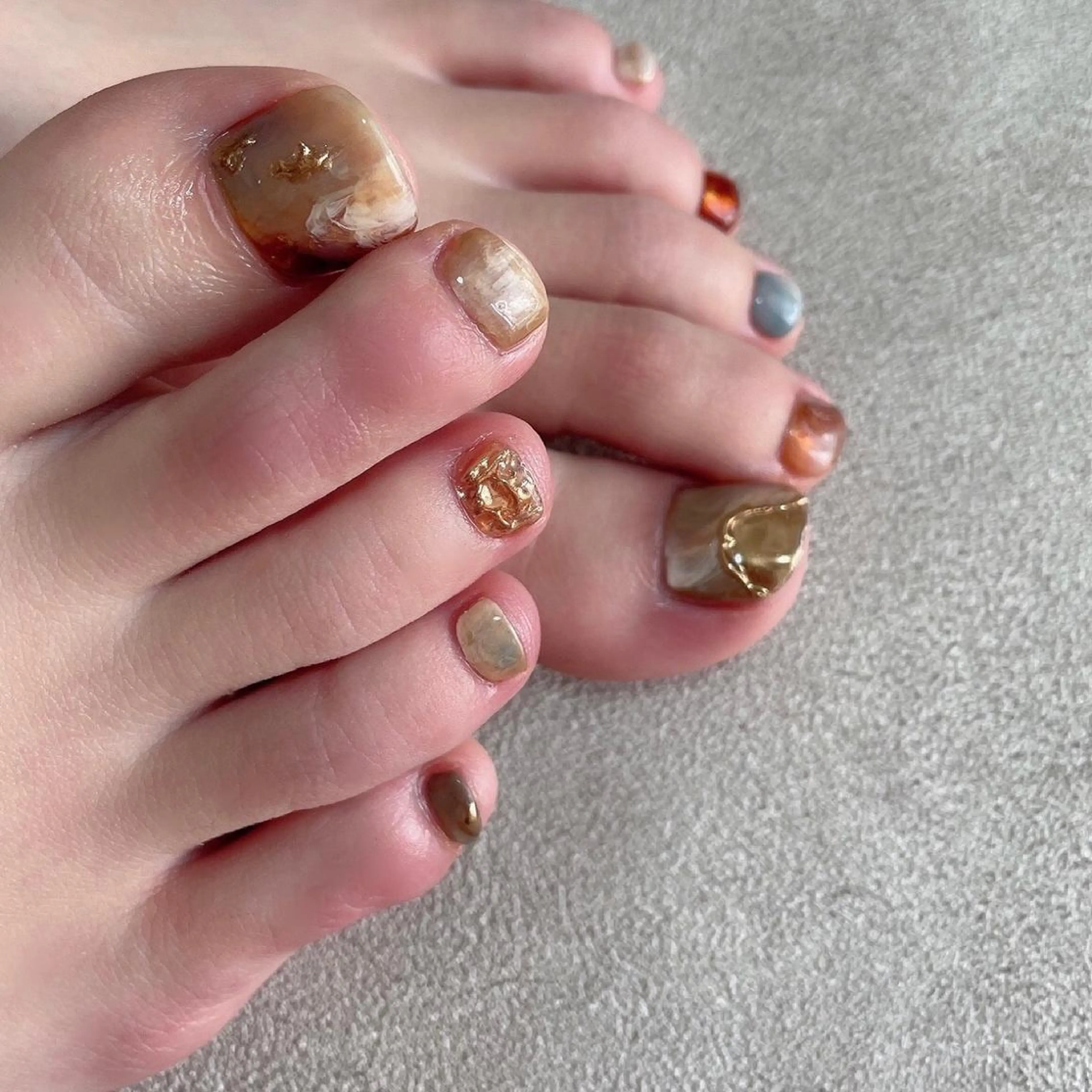 ネイル フットネイル lilbondir. chiharuのネイルデザイン