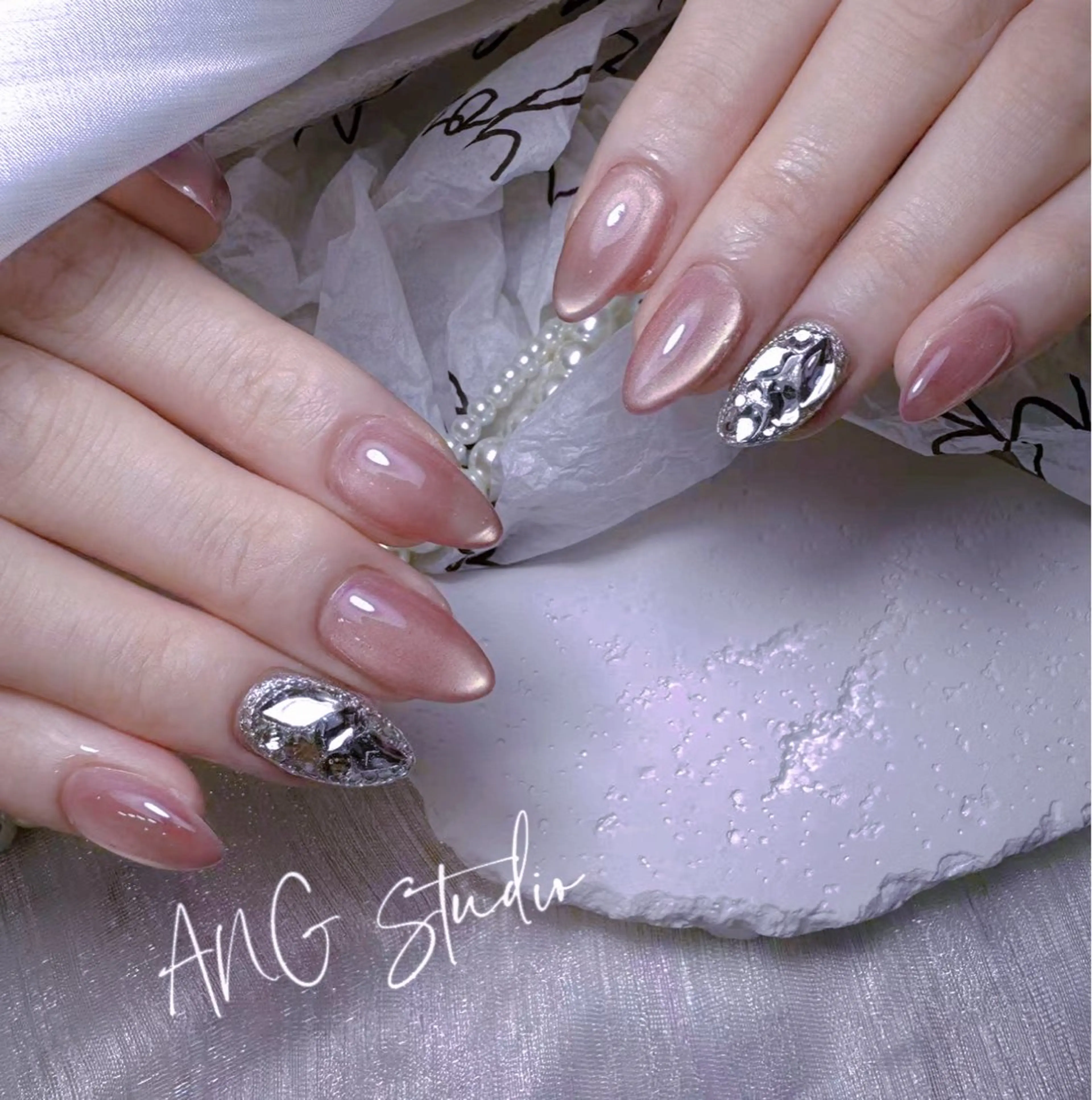 ネイル ハンドネイル ハンドケア ANG Studioのネイルデザイン