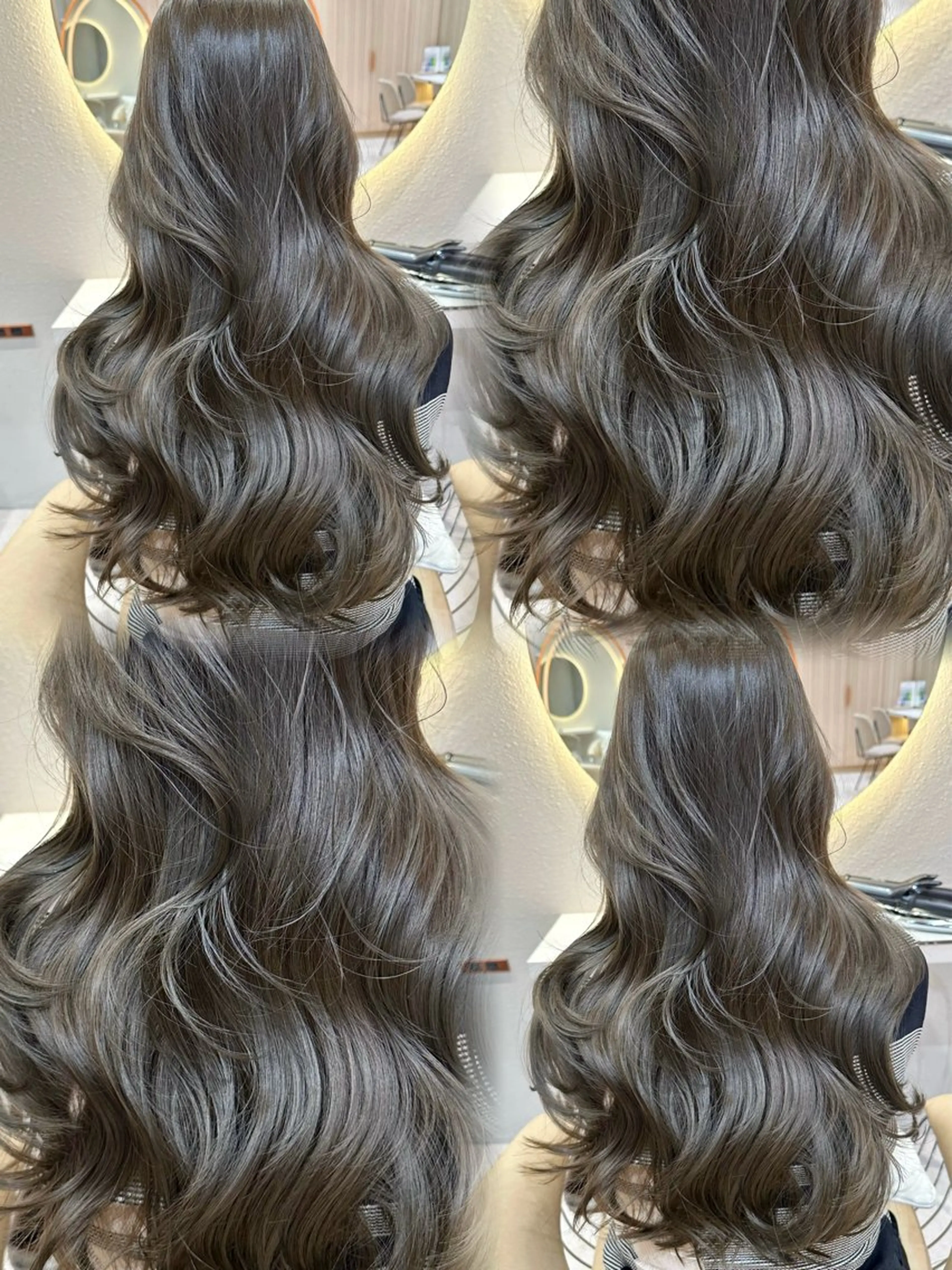 ロング ヘアカラー 🩵縮毛矯正・ボブ 岩原朋也🩵のヘアスタイル