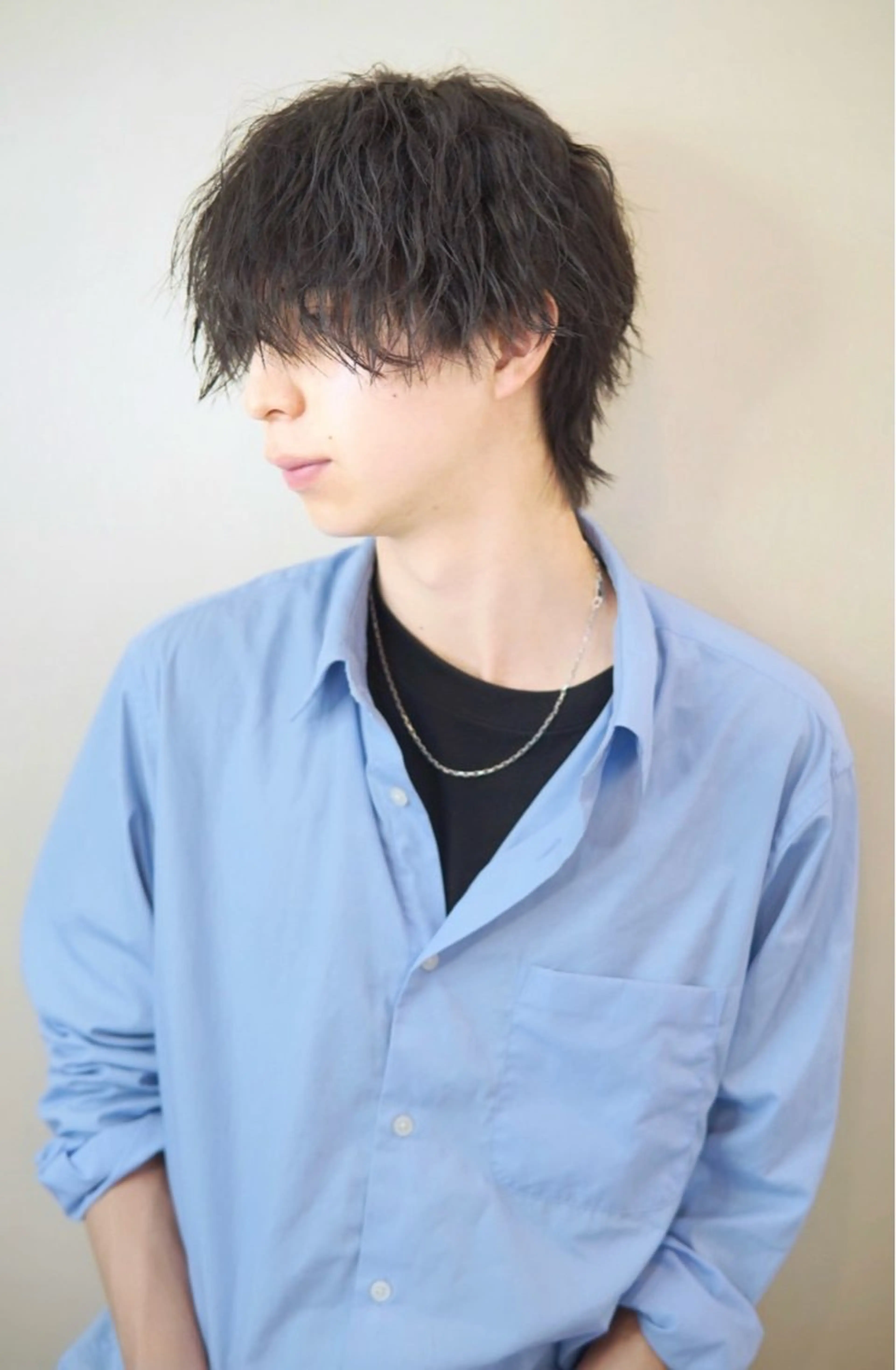 ショート カット パーマ トリートメント ヘアセット 佐藤景流/髪質改善/ 艶髪/メンズのヘアスタイル