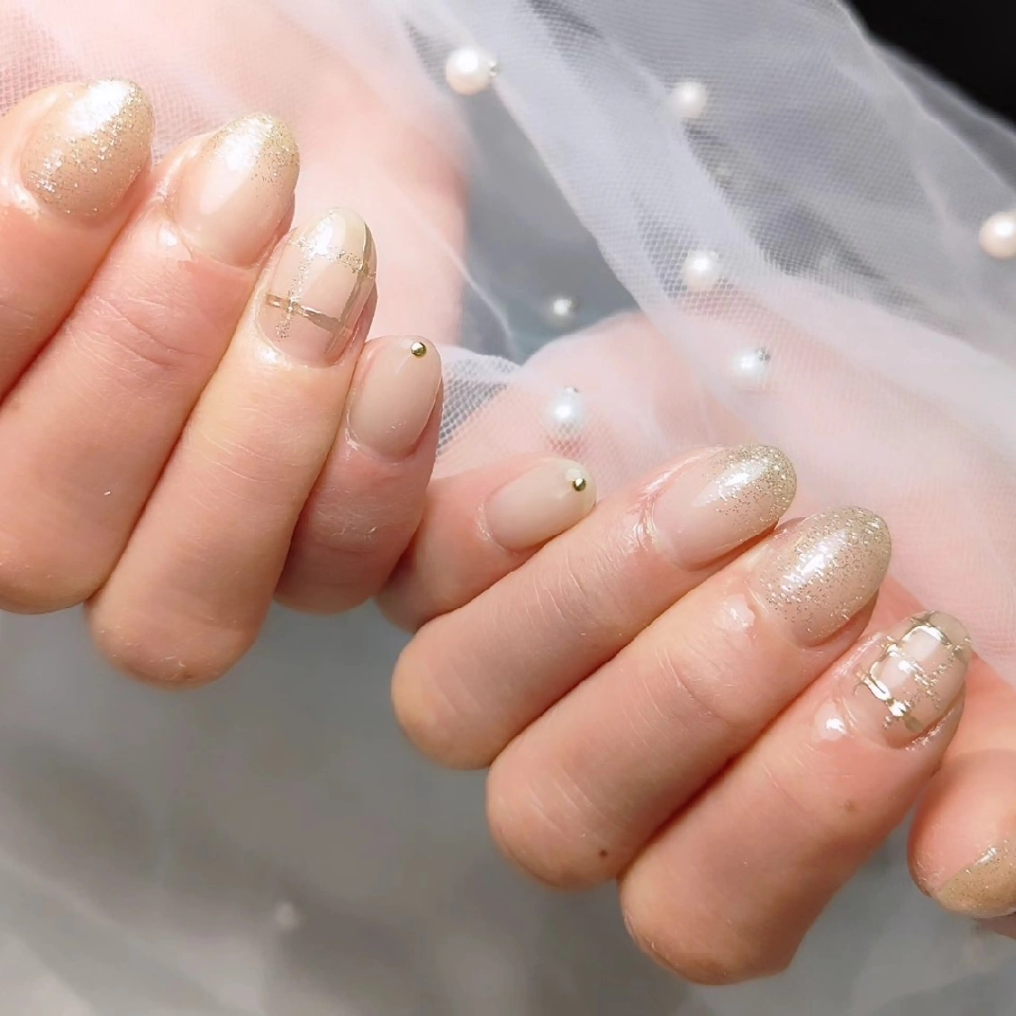 ネイル ハンドネイル CLEAR NAILのネイルデザイン