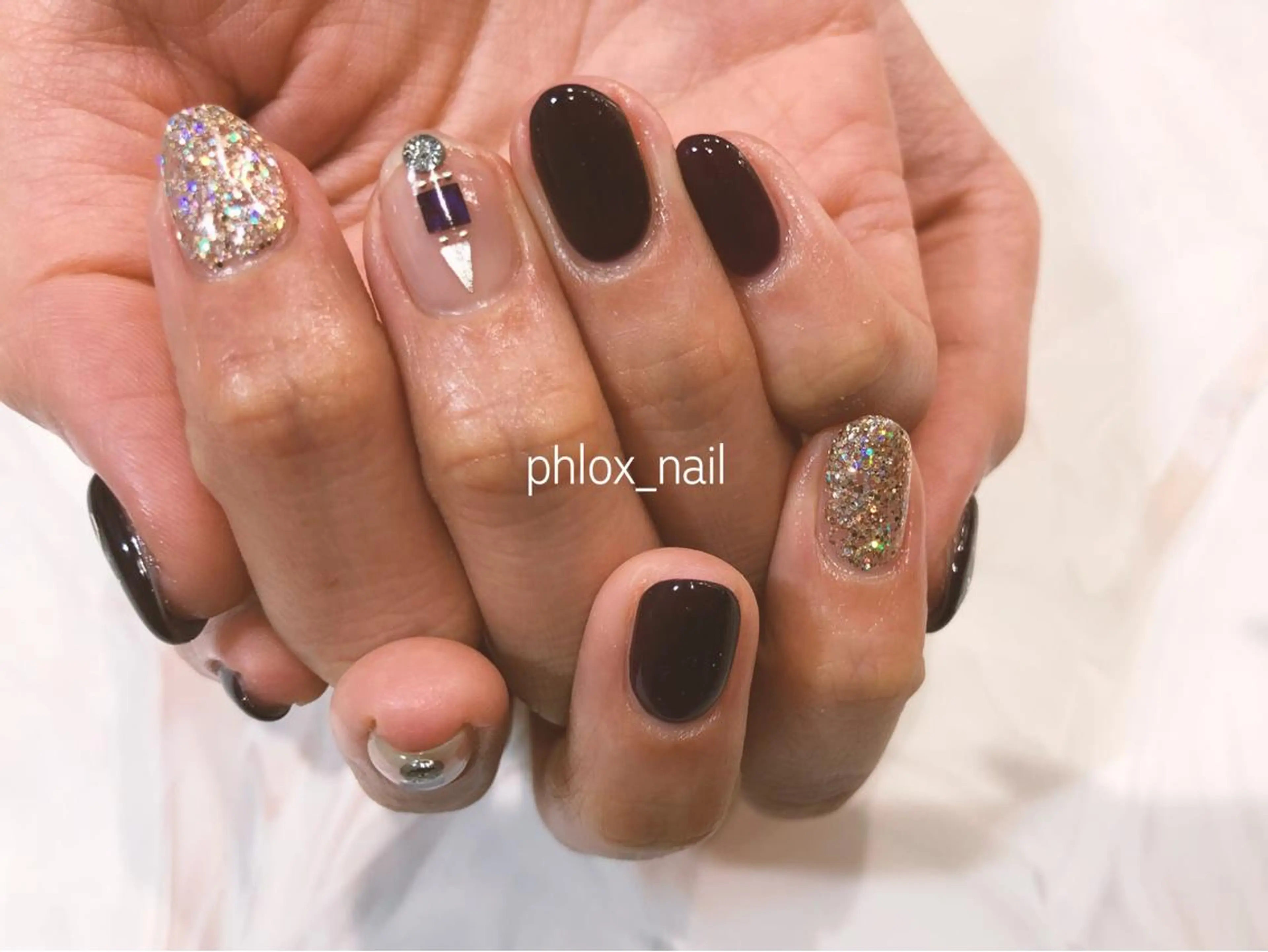 ネイル s/w ＿shokoのネイルデザイン