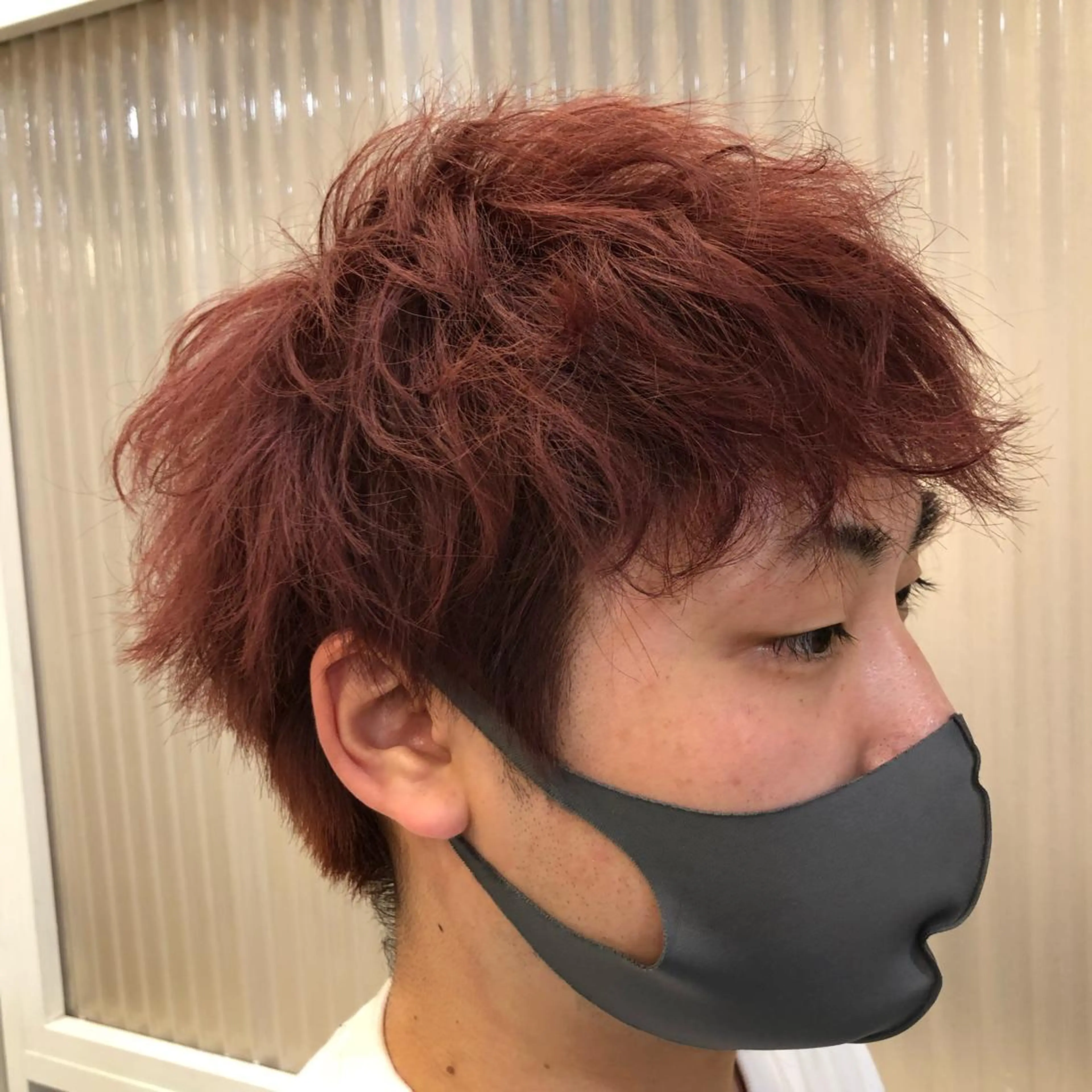 ショート メンズ メンズブリーチ 畠山 渚のヘアスタイル