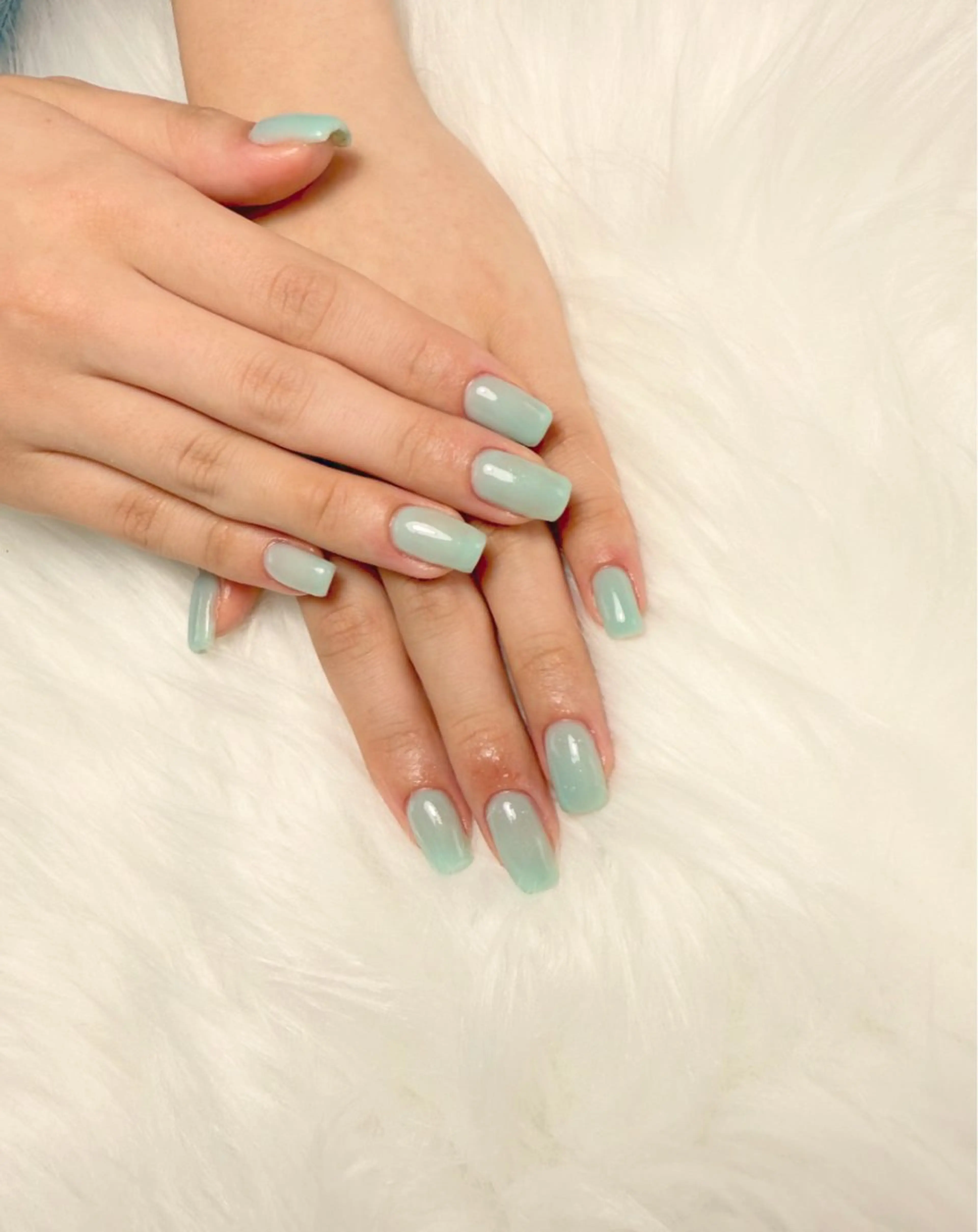 ネイル ブルー Liz はるなのネイルデザイン