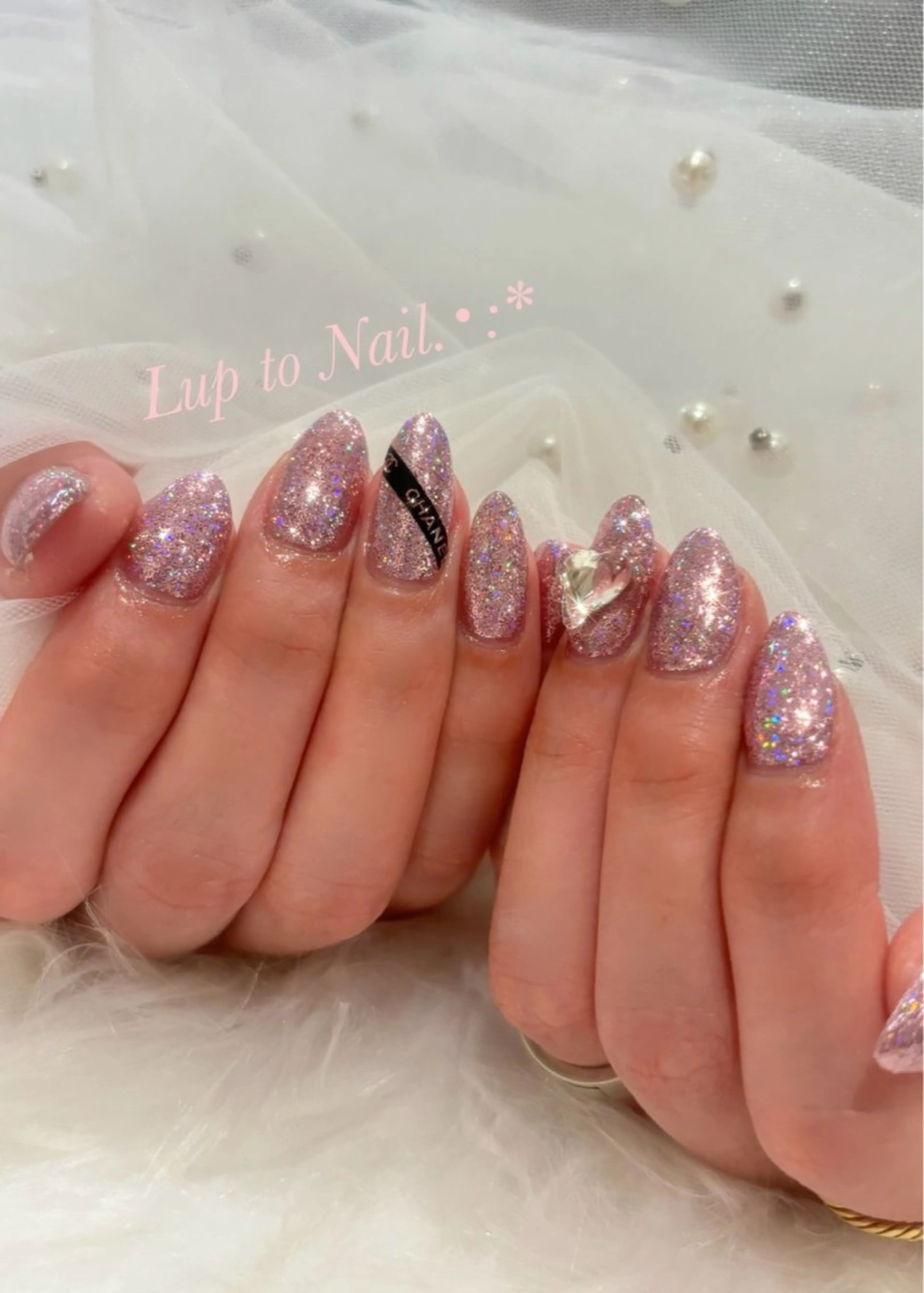 ネイル 春ネイル Lupto　Nail 【リップトゥネイル】のネイルデザイン