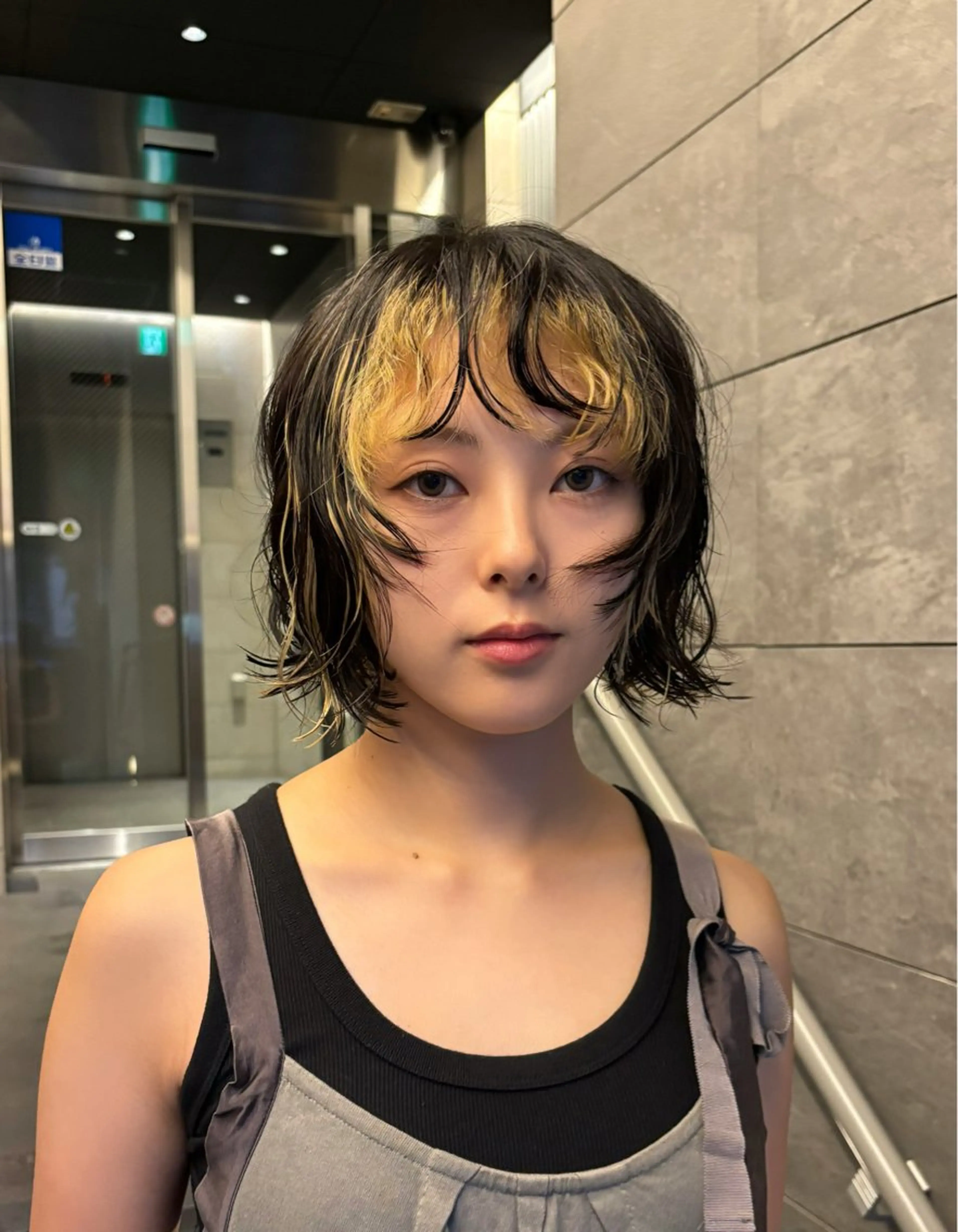 ミディアム パーマ ウルフカット/パーマ mayo🌛🌀のヘアスタイル