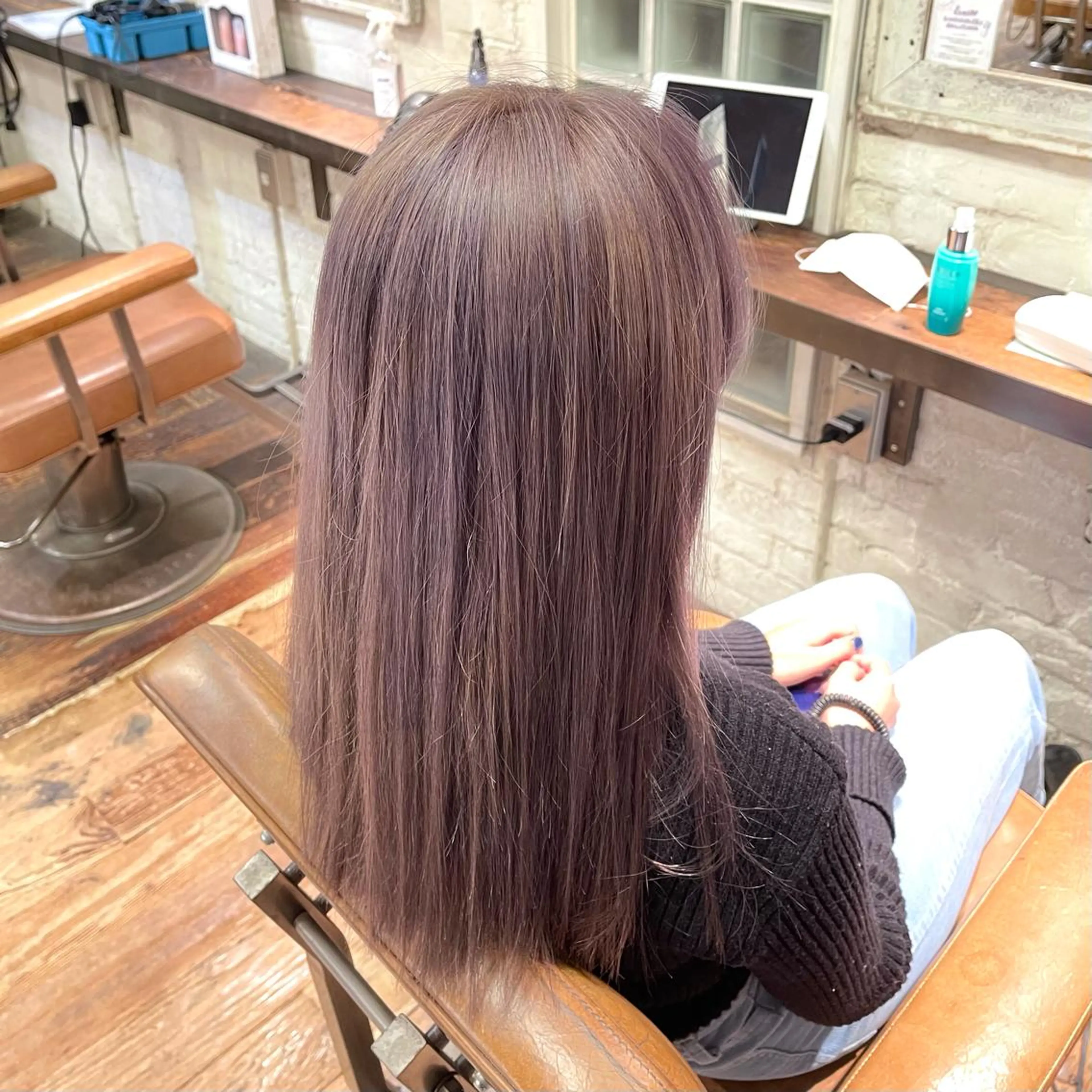 ロング カラー MINX所属・🌈モテるベージュ カラー💕成島 宙のヘアスタイル