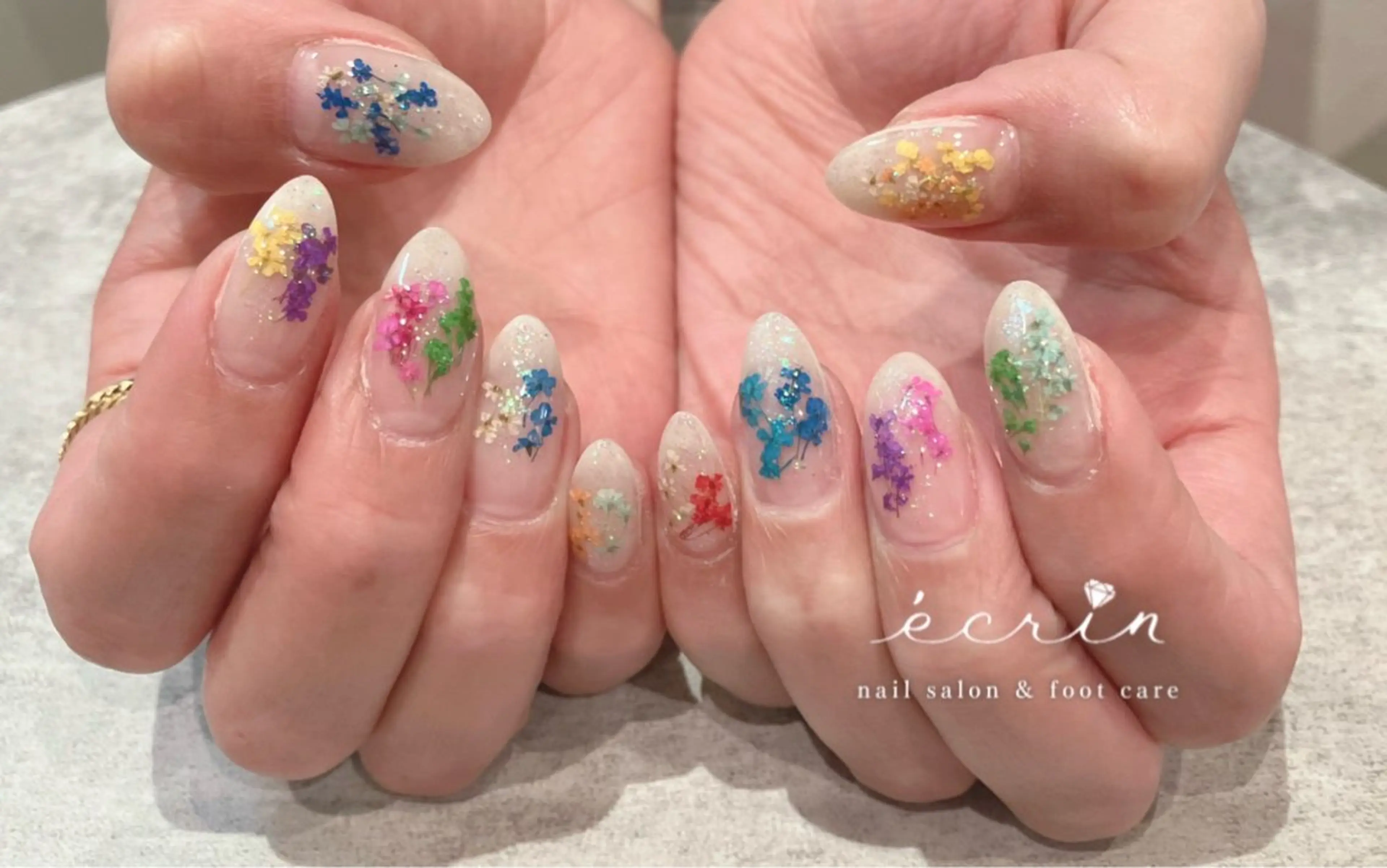 ネイル ecrin エクラン Haruka🌼のネイルデザイン
