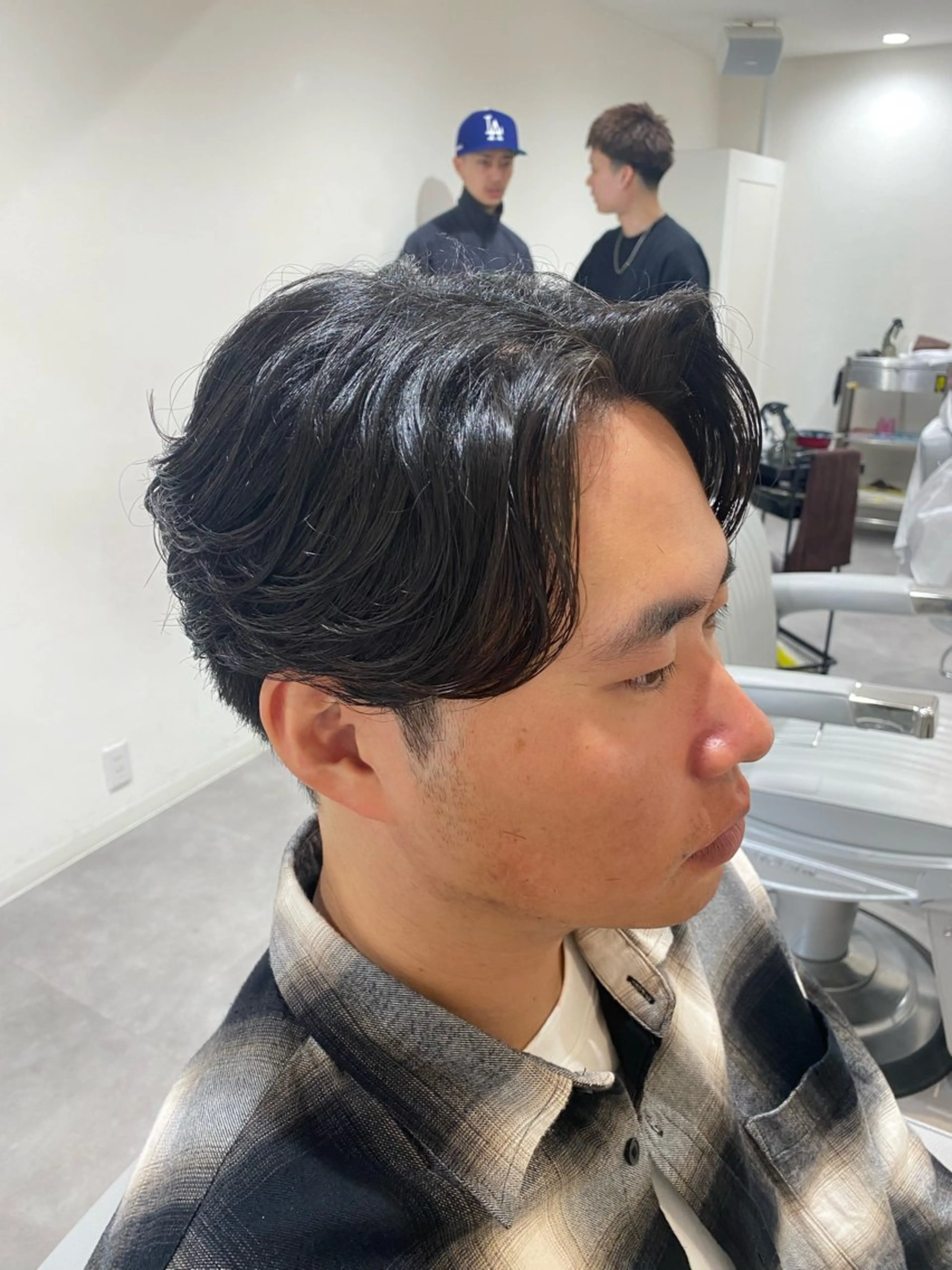 ショート カット パーマ 小川 凜華のヘアスタイル