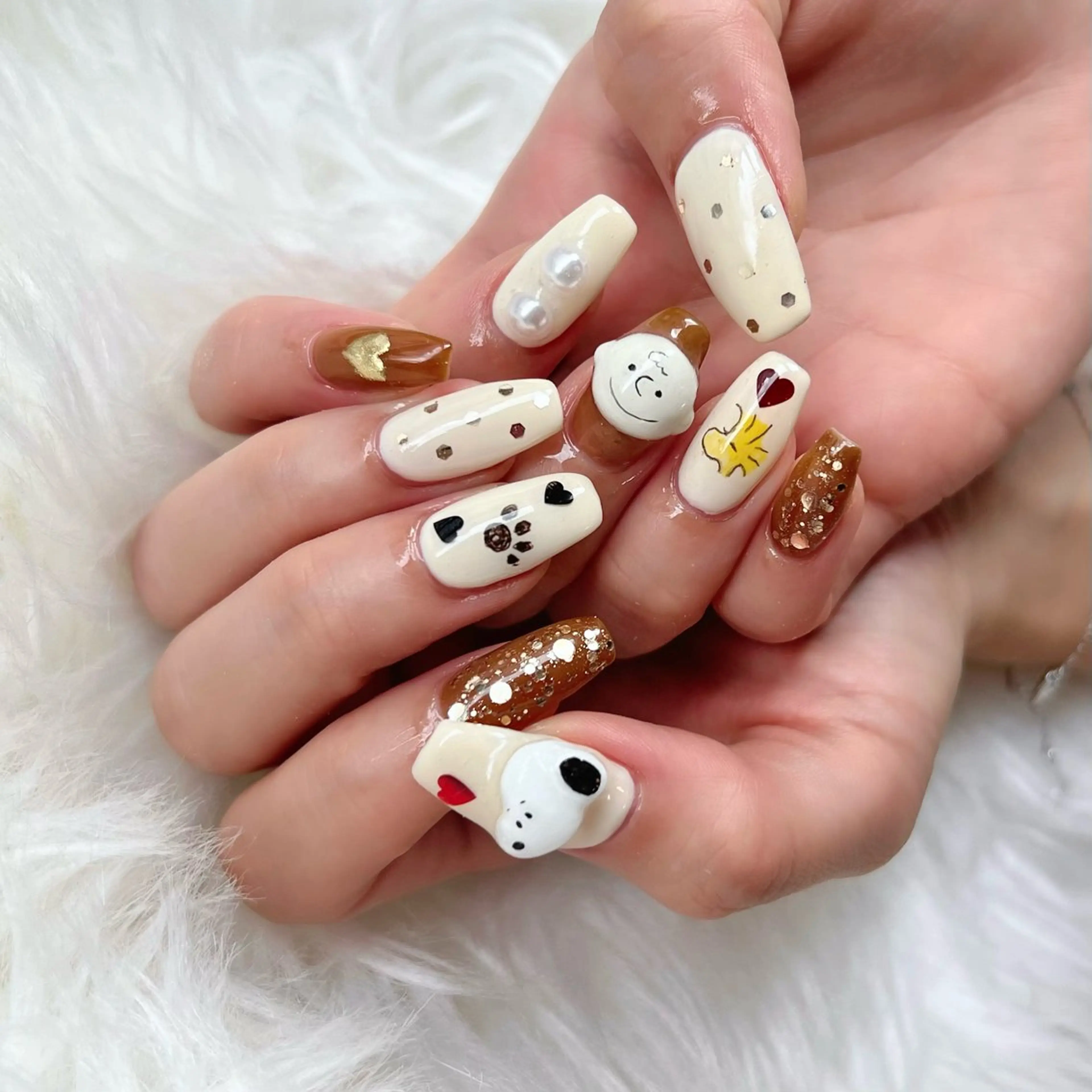 ネイル ハンドネイル 《カメレオン》 西田美輝のヘアスタイル