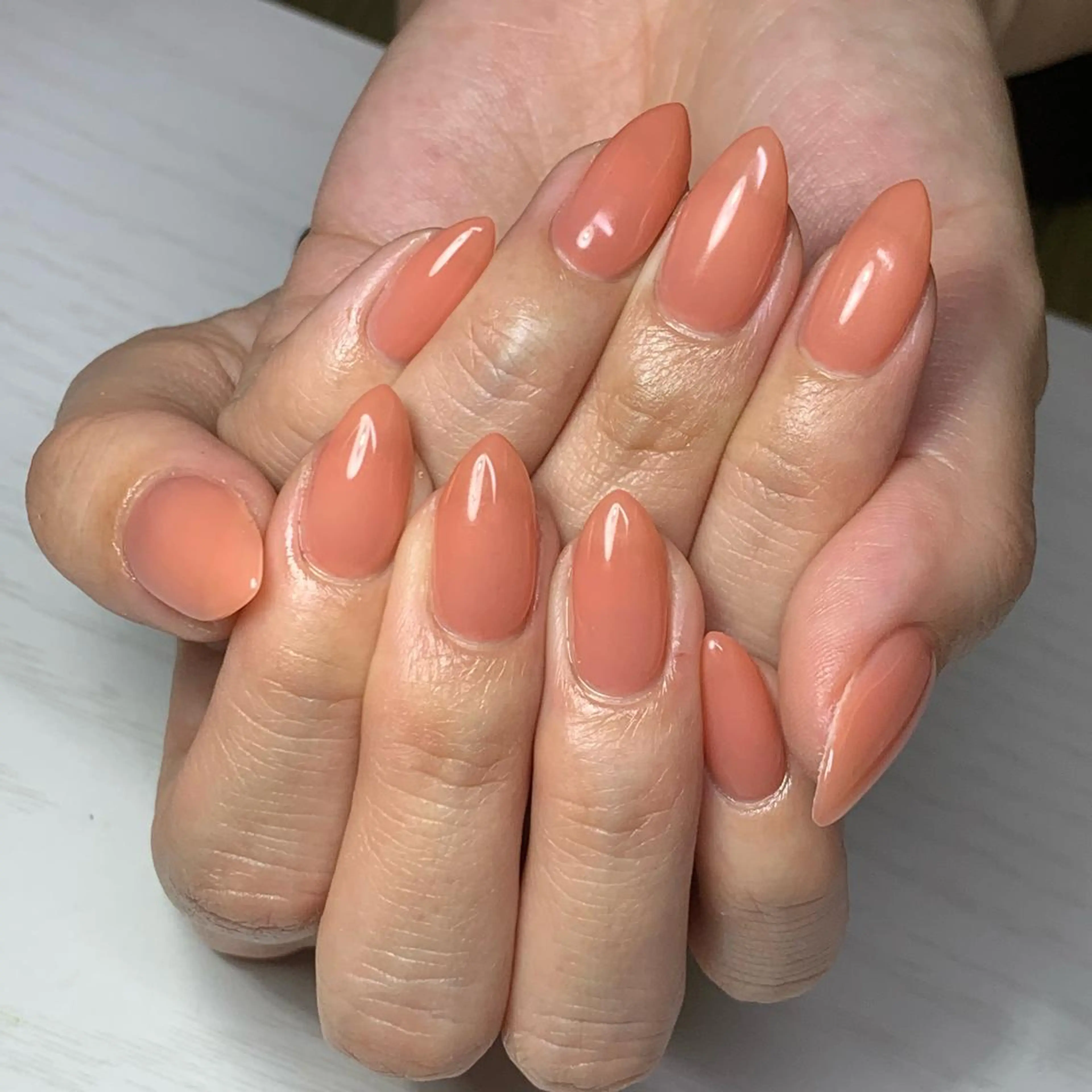 ネイル ハンドネイル καρδιά -ｶﾙﾃﾞｨｱ-のネイルデザイン