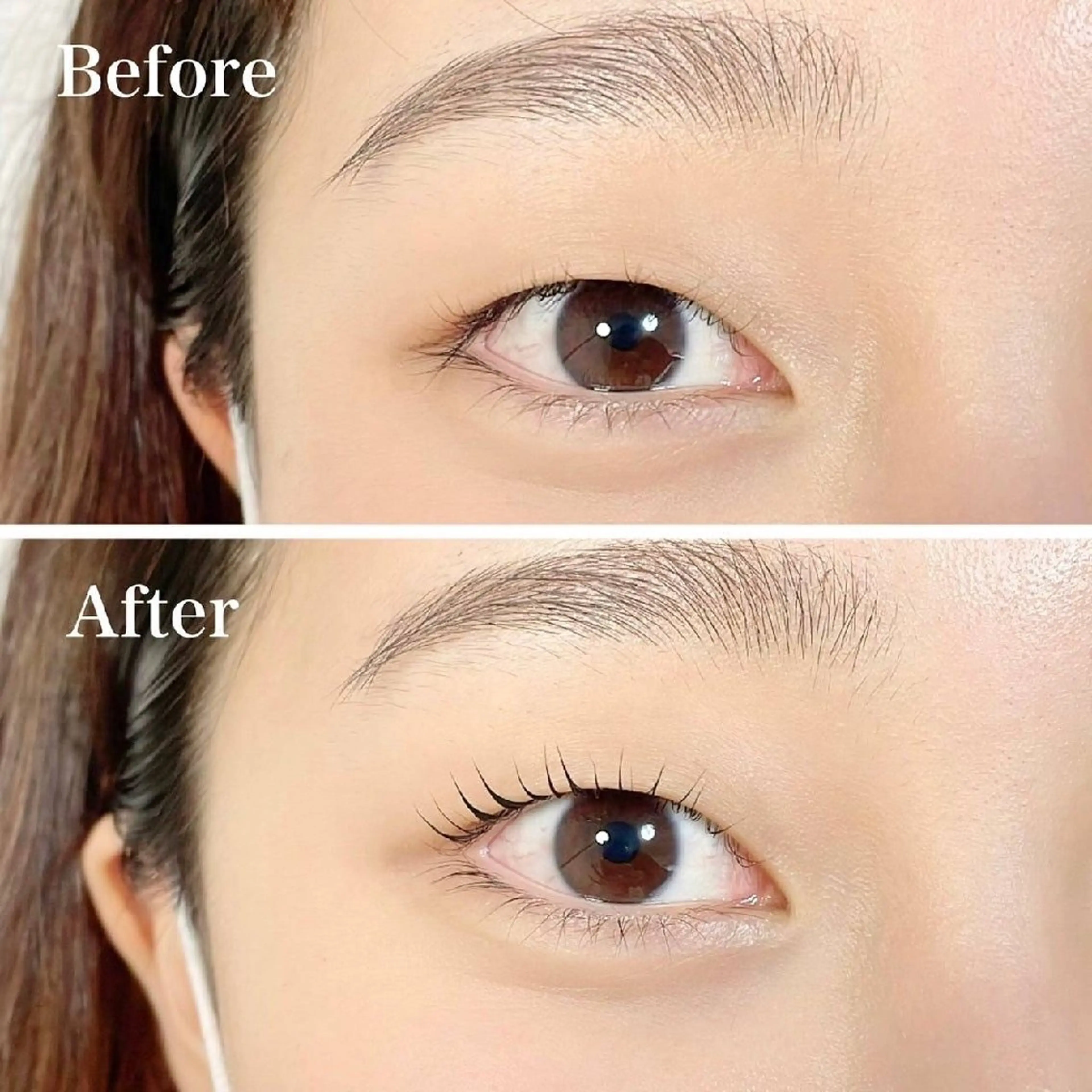 ミニモ限定目元の美容液付き⭐️丁寧なカウンセリング🌼オーダーメイドまつげパーマ※オフあり＋500円の写真