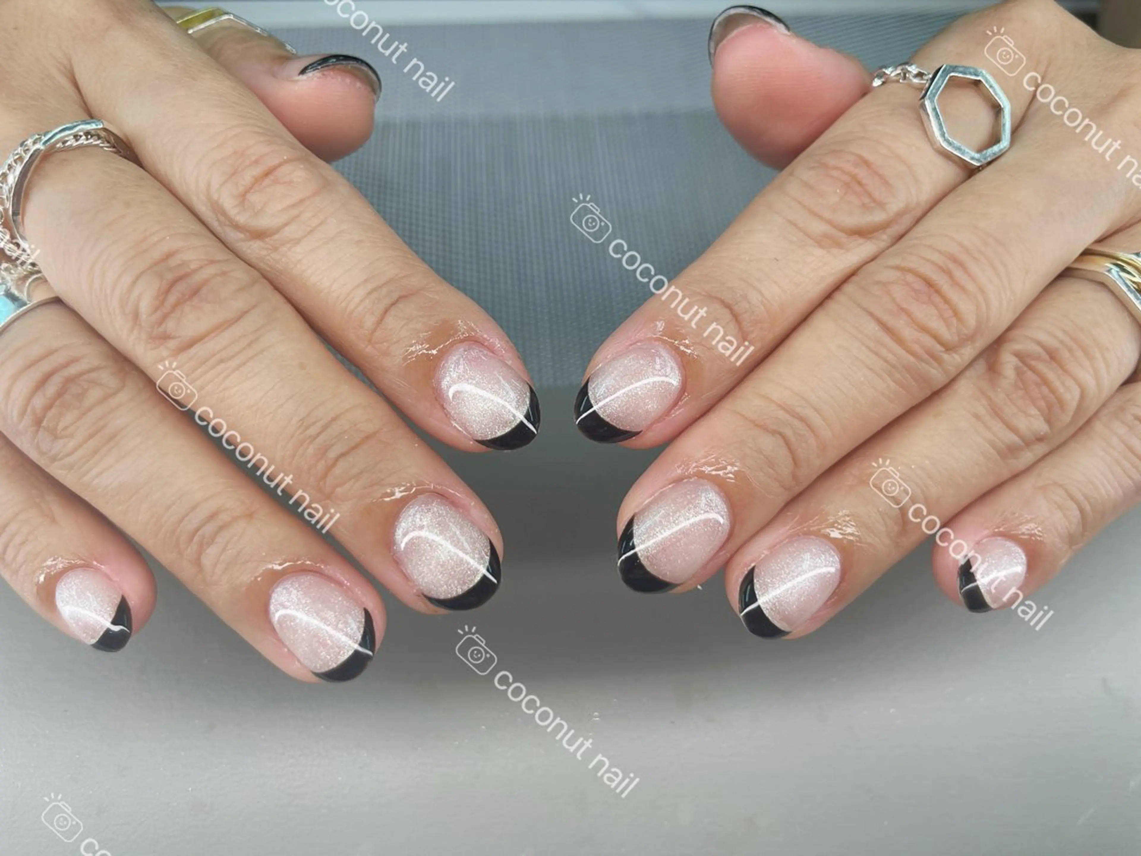ネイル ハンドネイル 神田 ココナッツのネイルデザイン