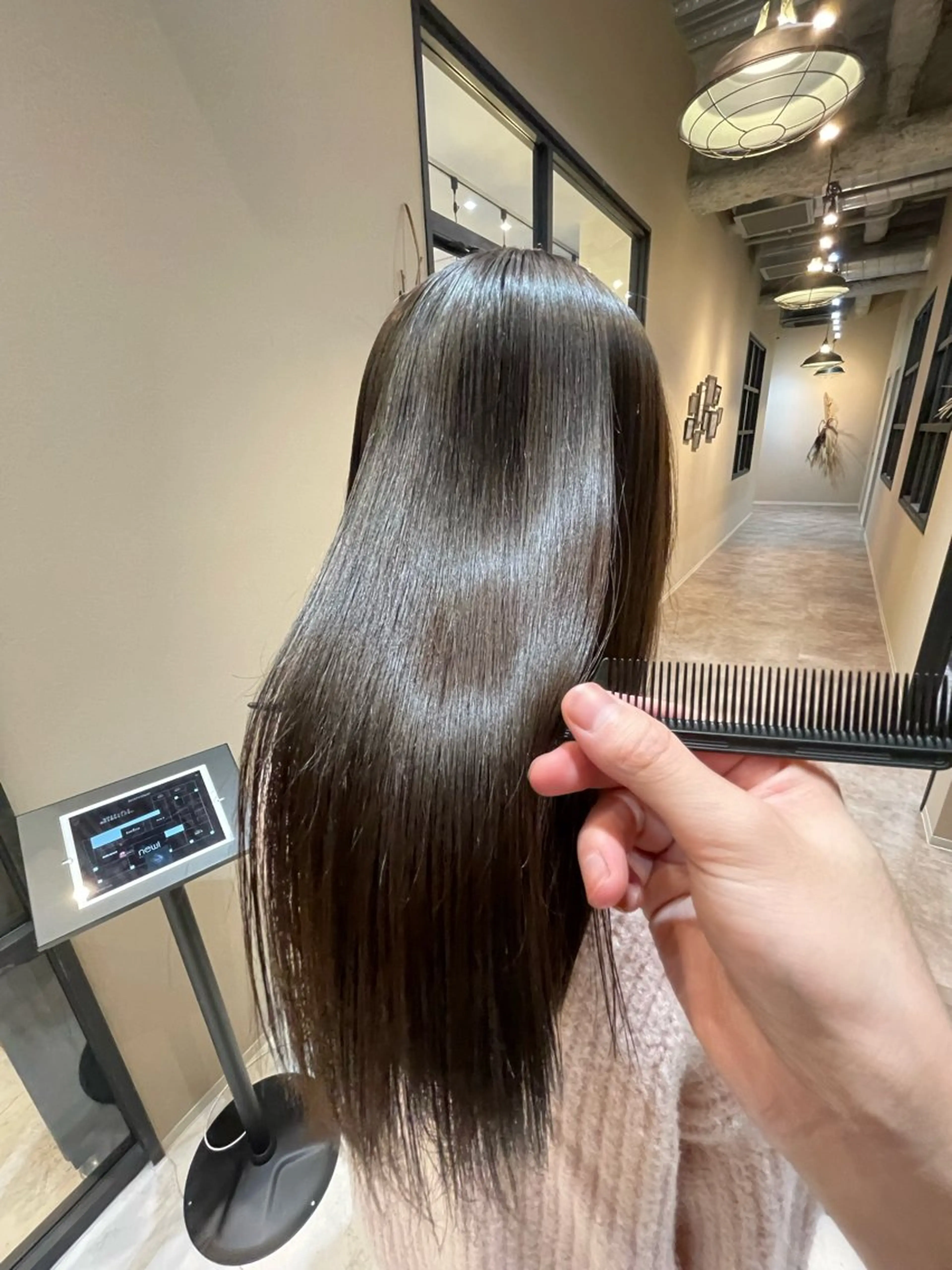 ロング パーマ ✨ハイトーン✨ダブル カラー✨シバサキのヘアスタイル