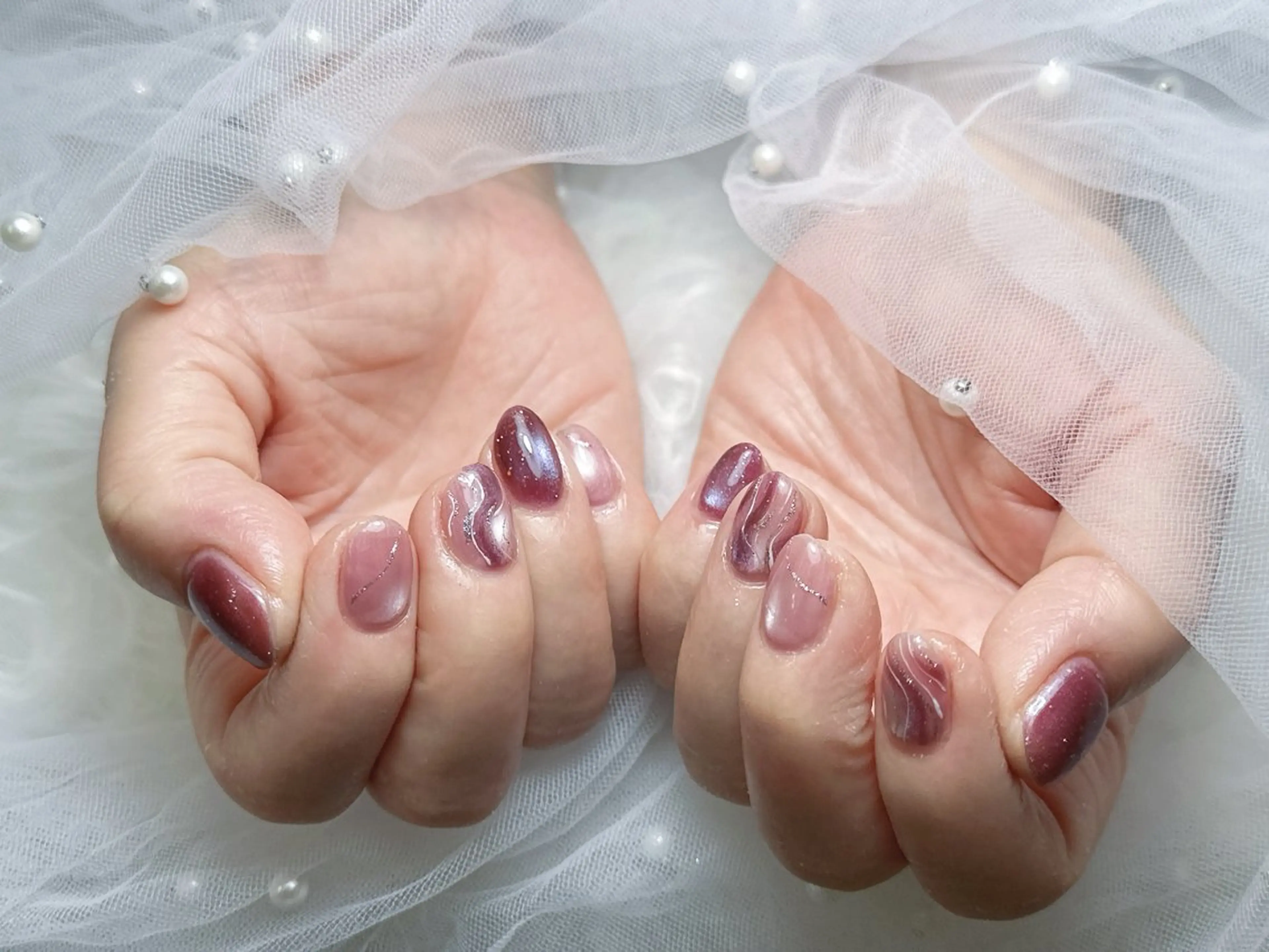 ネイル 【Eclat ｴｸﾗ】nail＆beauty所属・Eclat〔ｴｸﾗ〕 MOEKA𝜗𝜚*のネイルデザイン