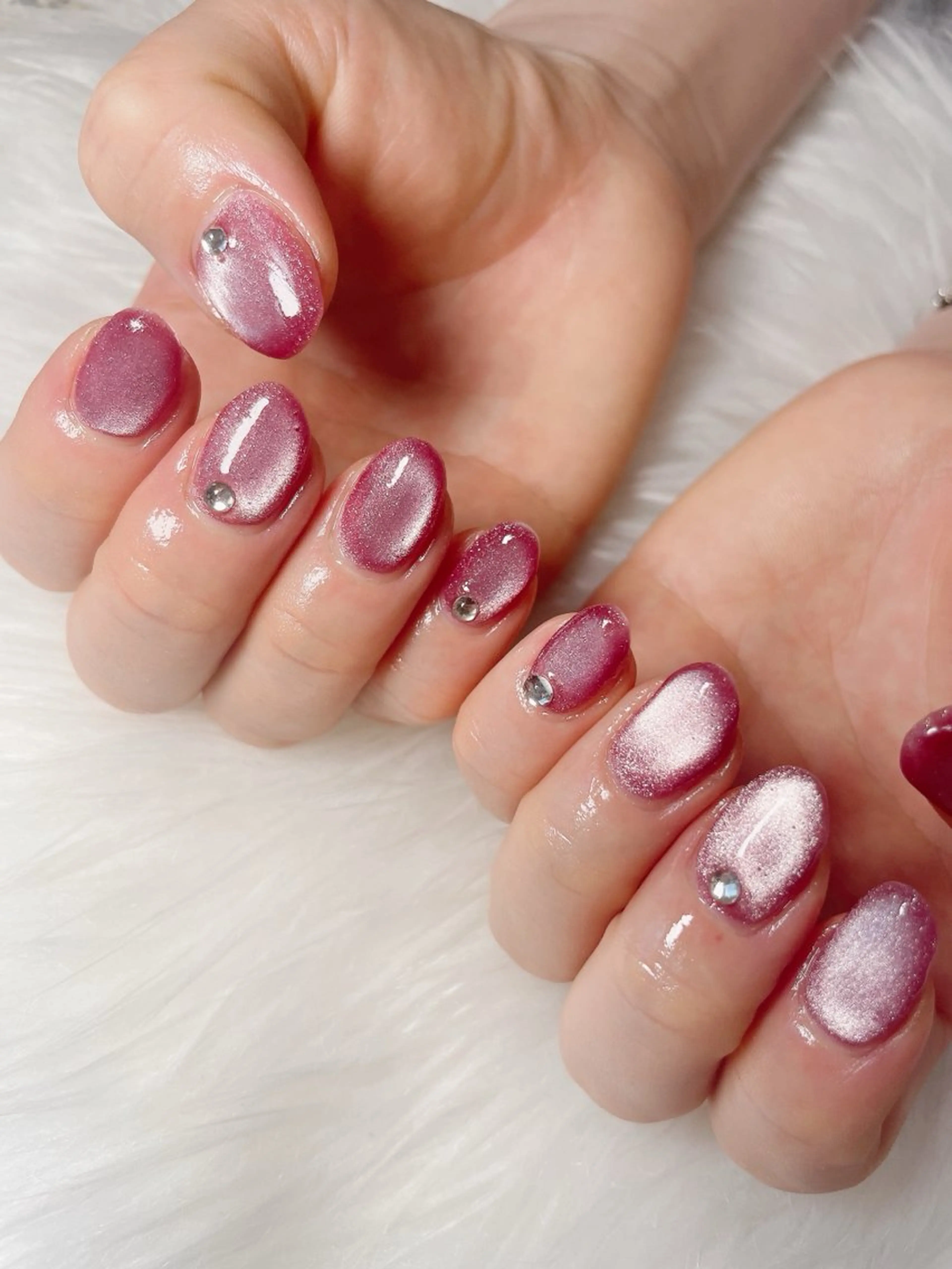 ネイル マグネットネイル nailsalon Rinのネイルデザイン