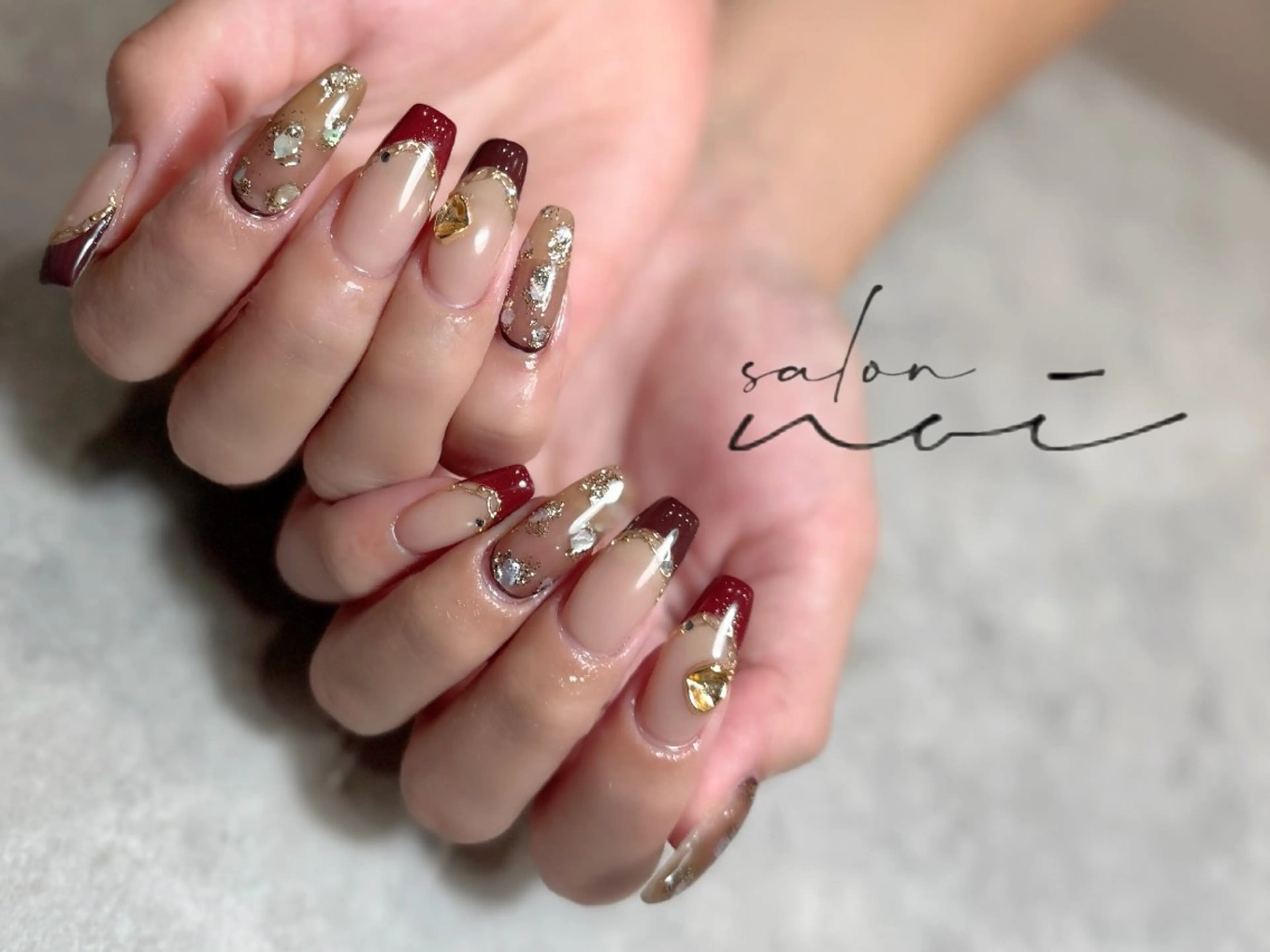 ネイル アニマル柄 ハンドネイル salon noi所属・salon noiのネイルデザイン