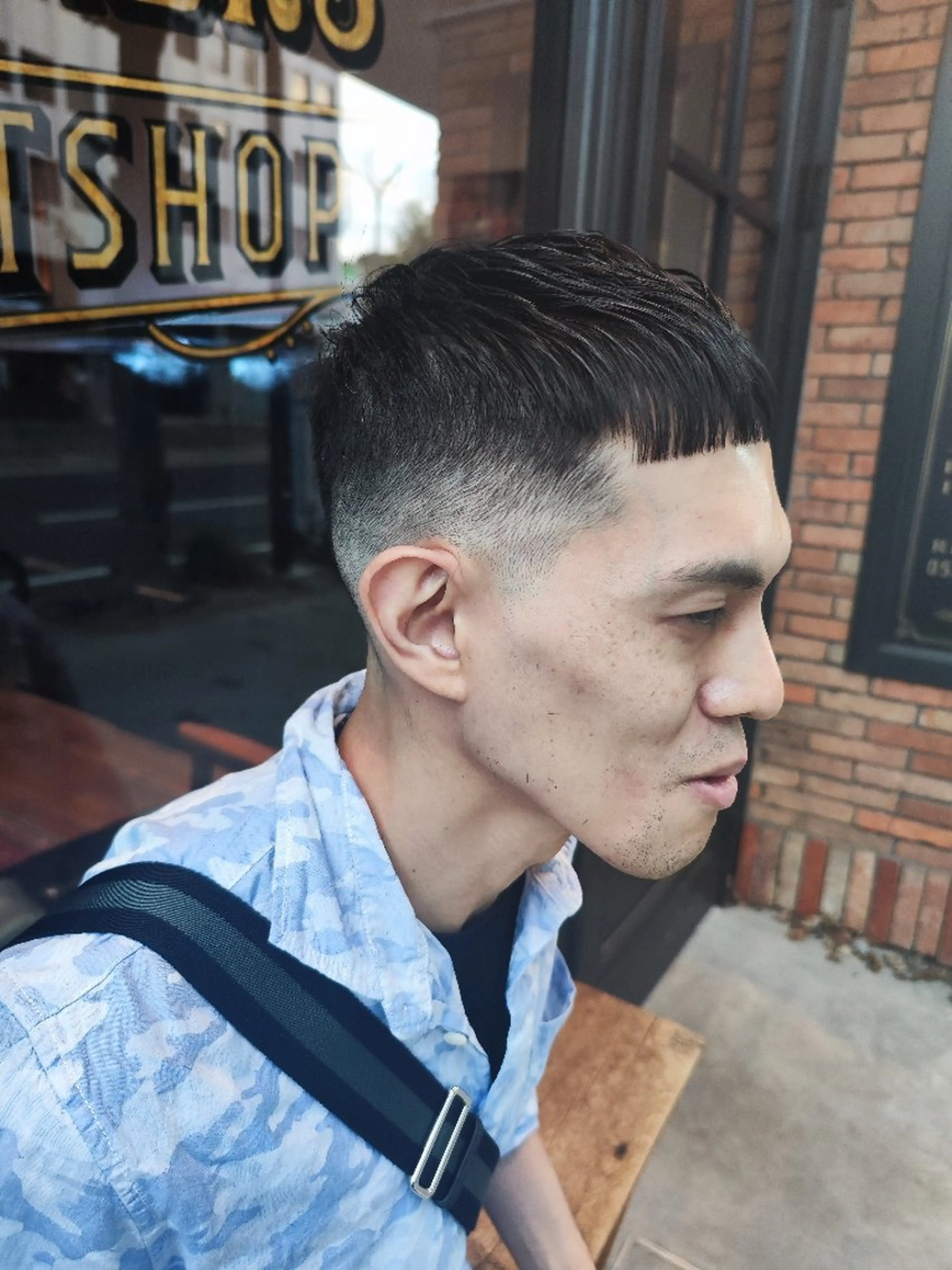 ショート メンズ フェードカット FourCornersCutShop3/cent栄フェード刈り上げメンズ専門所属・フェード/パーマ☀ 安部佑希のヘアスタイル