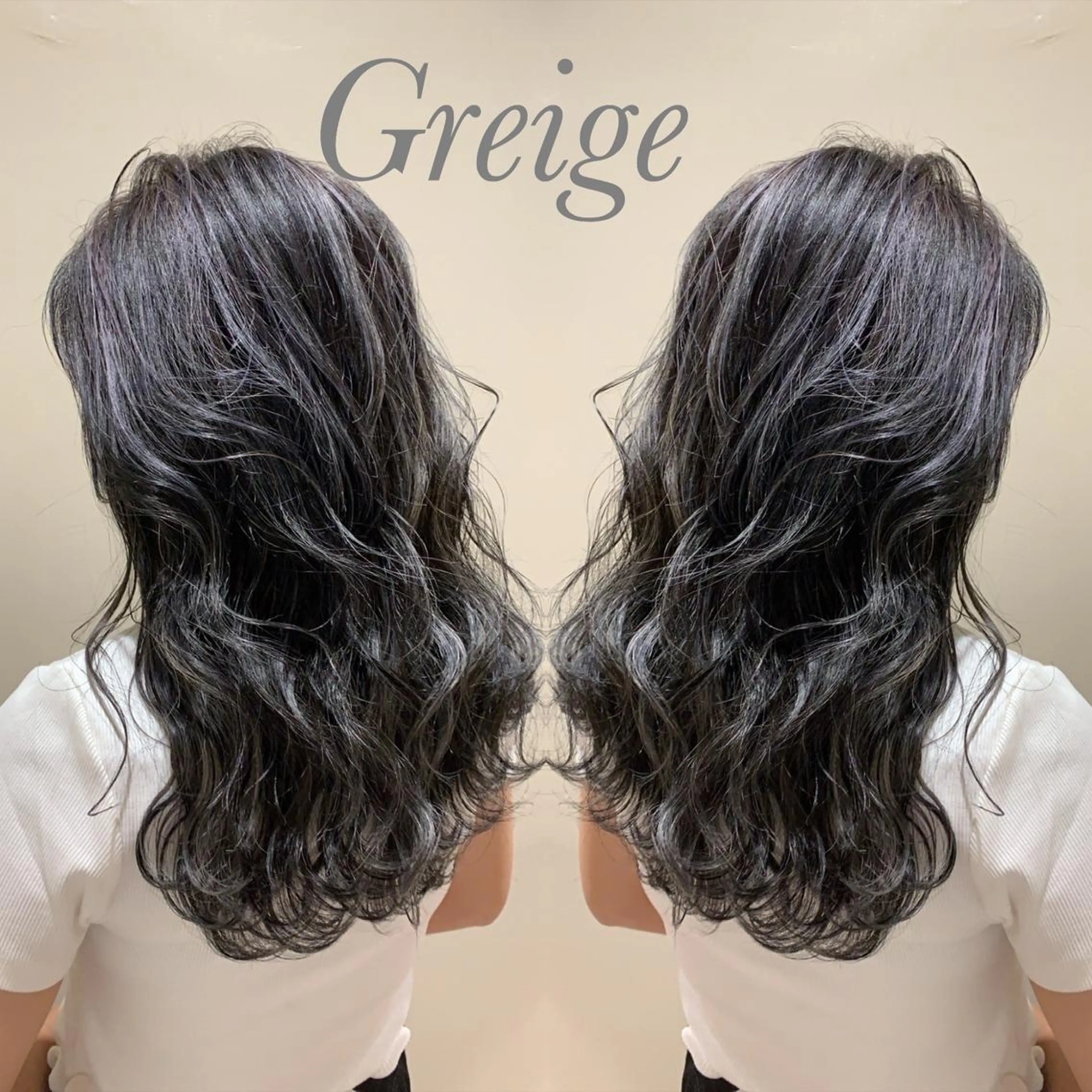 ロング ハイライト ヘアカラー トリートメント カラーなら川嶋宏旭✨ salonLEPIAのヘアスタイル