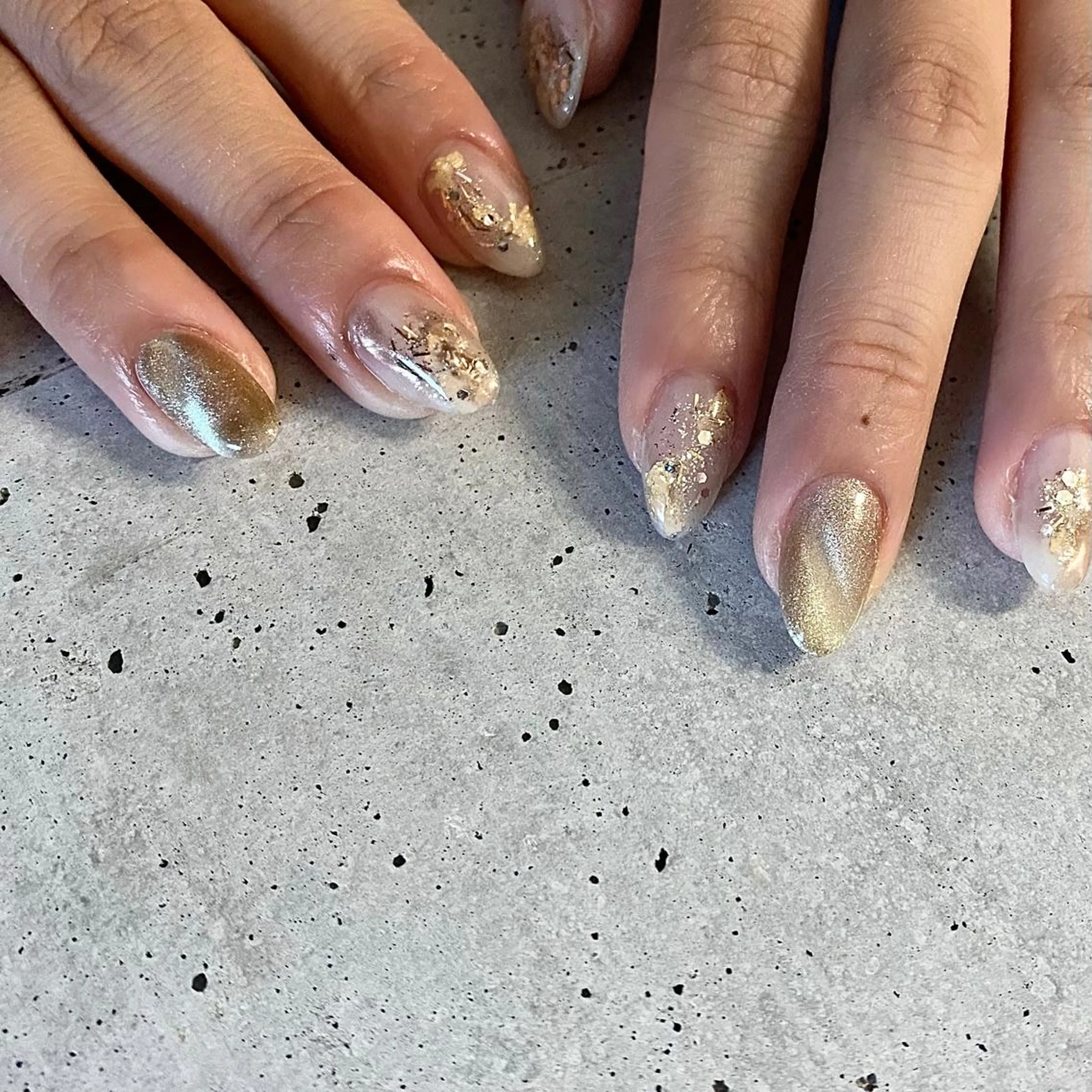 ネイル Ray. ／綺麗目ニュアンスのネイルデザイン