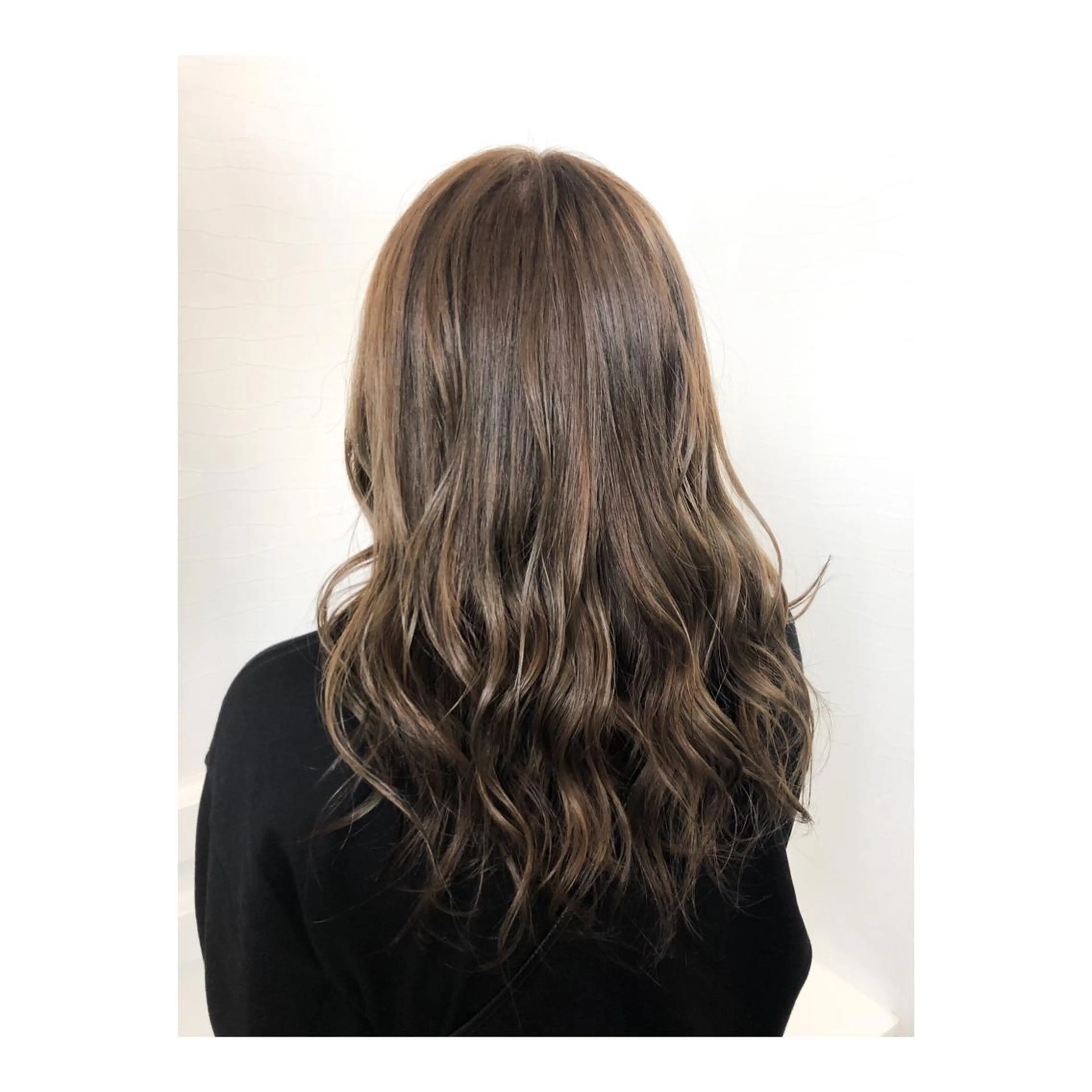 ロング カラー YUIMARL なつきのヘアスタイル