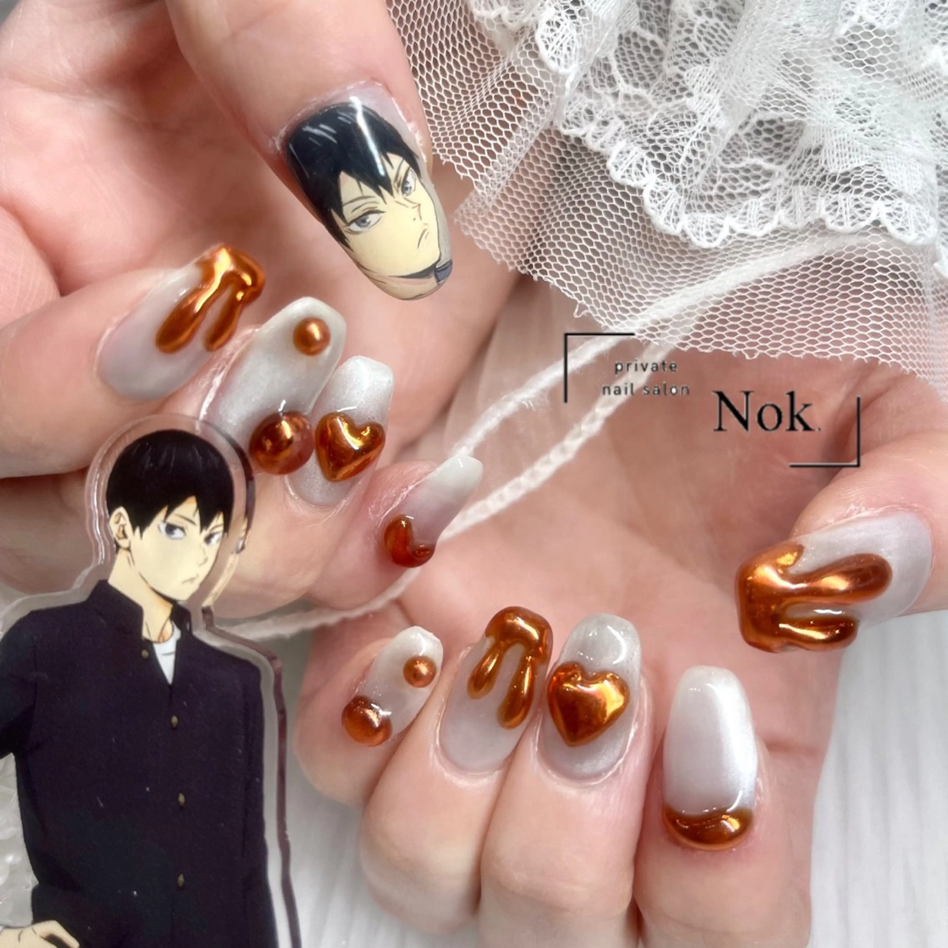 ネイル ハンドネイル 池袋痛ネイル Nok. 渡辺のネイルデザイン