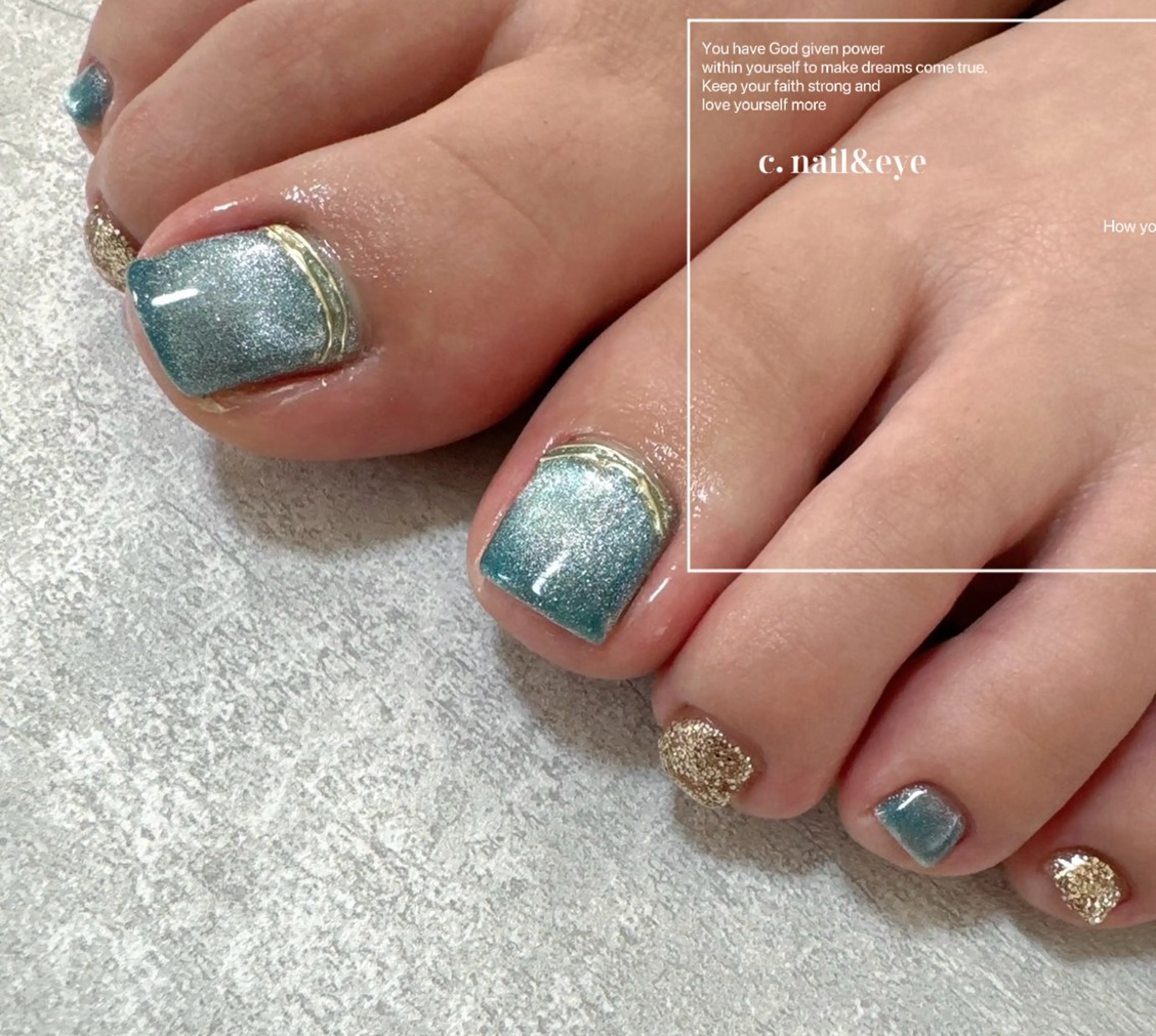 ネイル フットネイル C.Nail &Eye筑紫駅のネイルデザイン