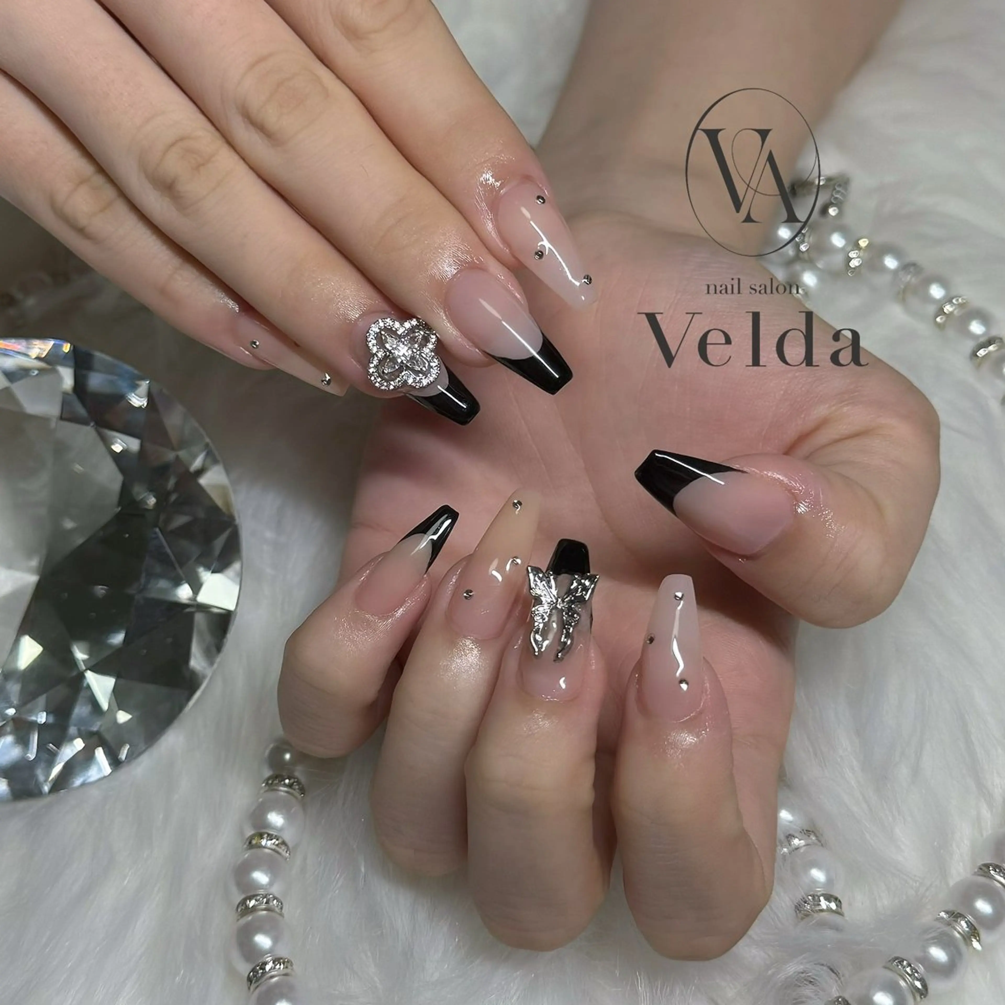 ネイル フレンチネイル ワンカラーネイル ハンドネイル 💎スカルプ💎 Velda(ベルダ)のネイルデザイン