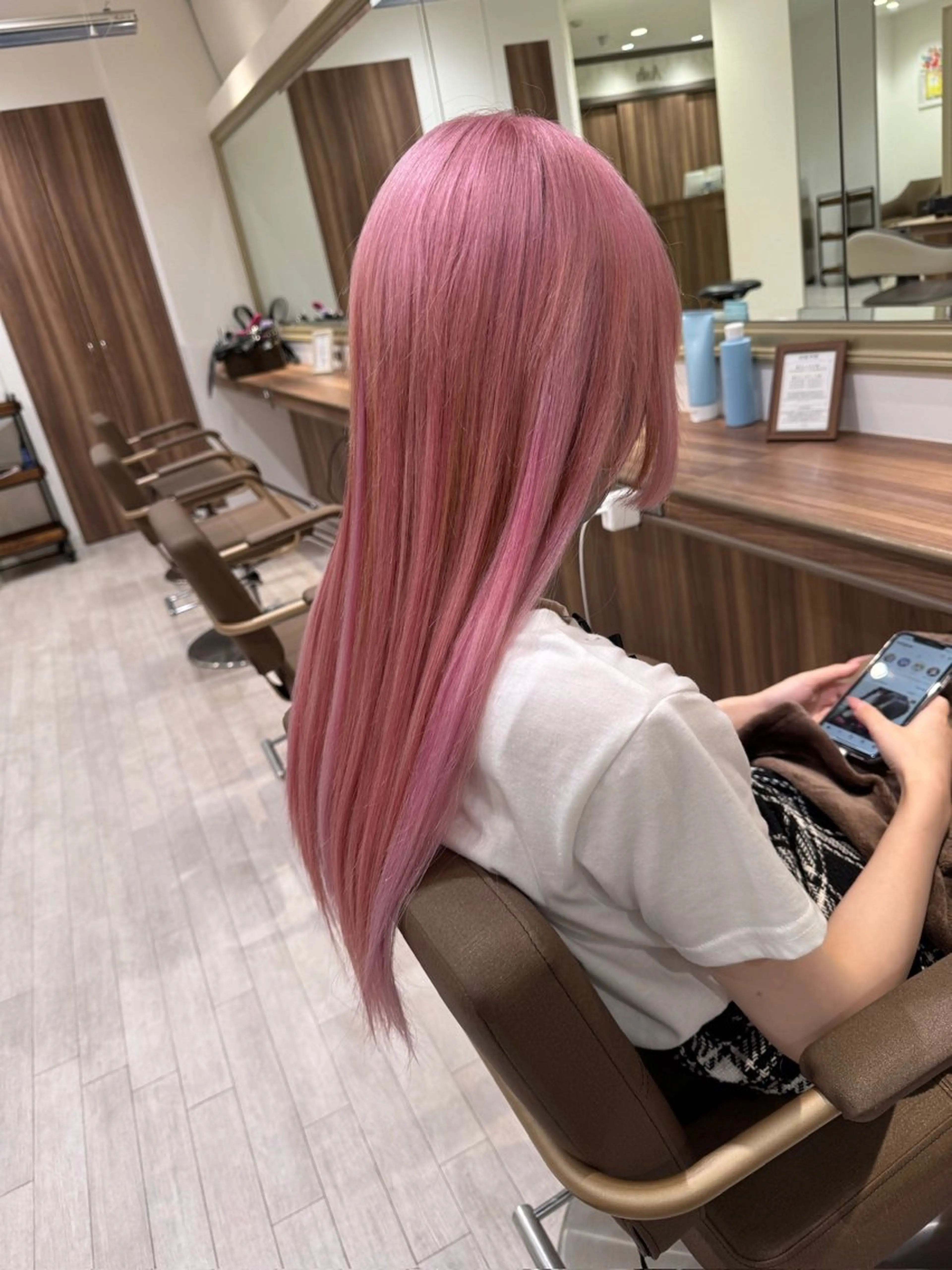 ロング カラー ヘアカラー Re:st所属・Miyavi/カラー ショートボブのヘアスタイル