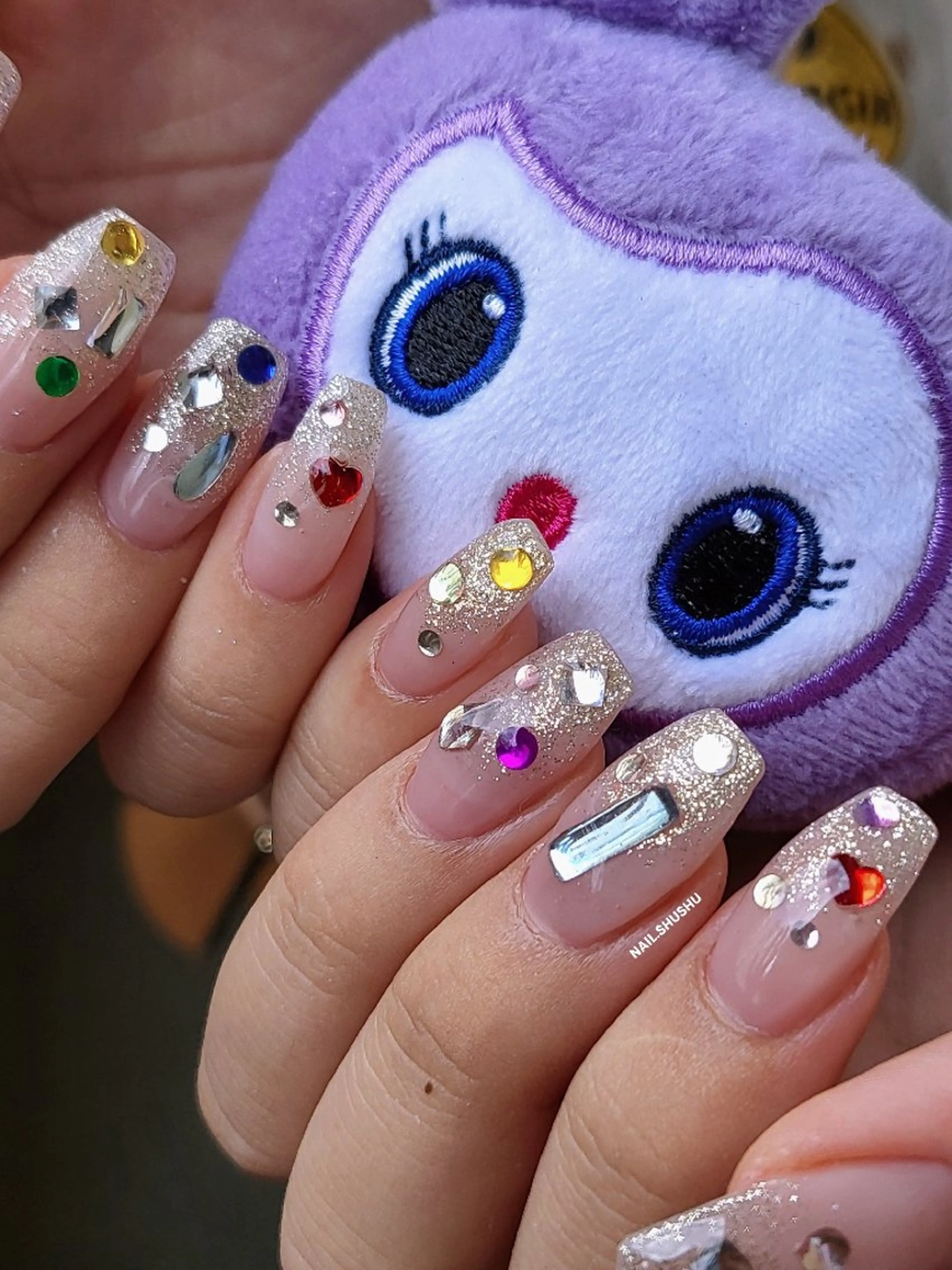 ネイル 3dパーツ/流行り 👧shushu❤️のネイルデザイン