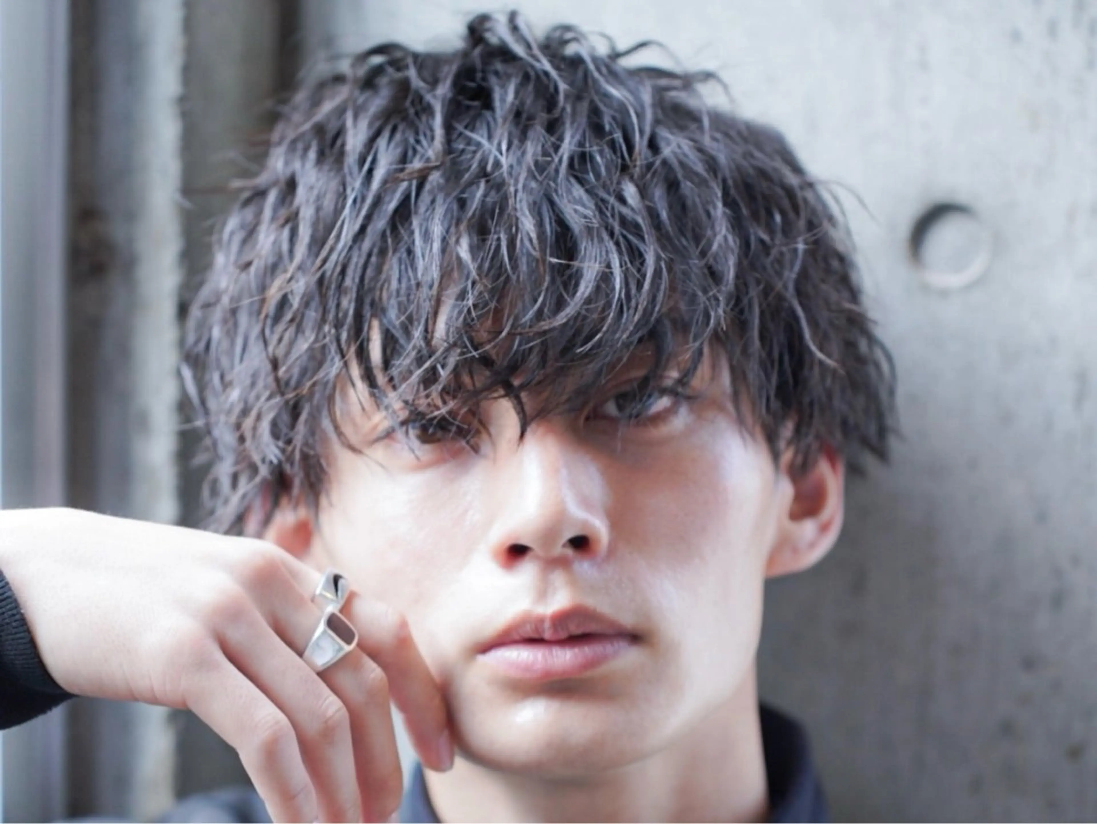 ショート パーマ メンズ 【新宿メンズパーマ】 スペシャリスト勝山勇のヘアスタイル