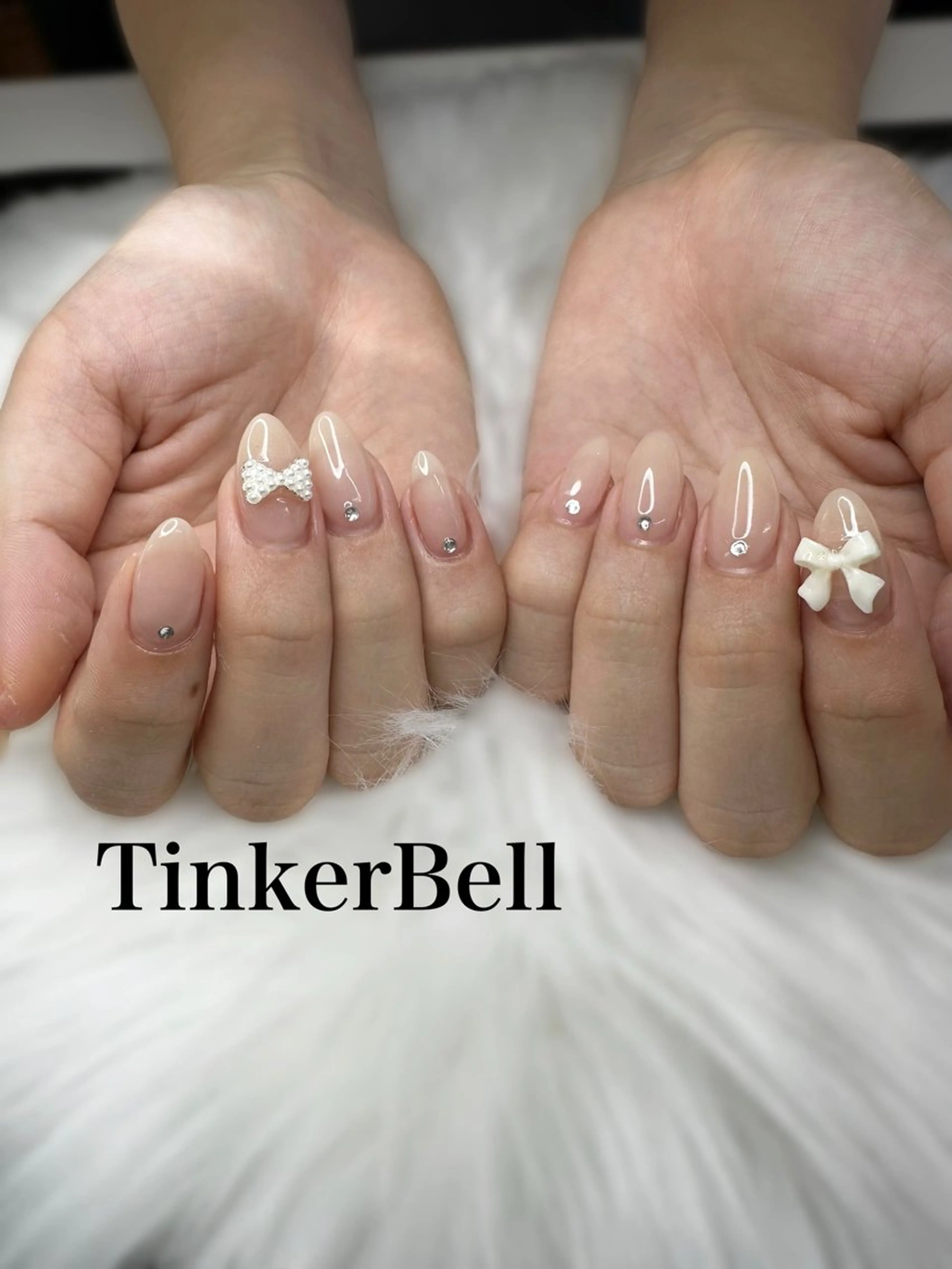 ネイル フットネイル Tinker Bellのネイルデザイン