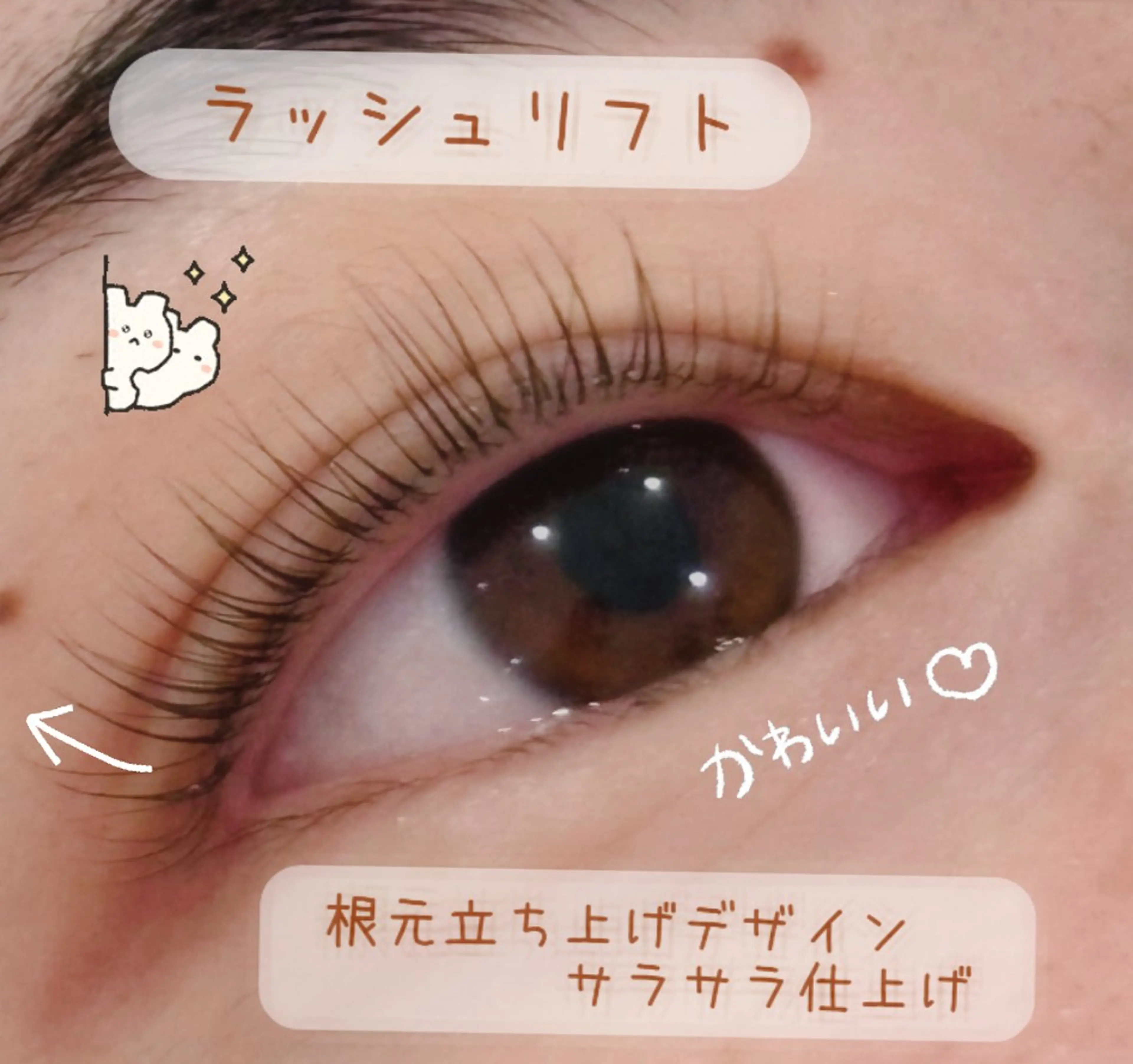 マツエク・マツパ マツパ eyelist HARU🌷のマツエク・マツパデザイン