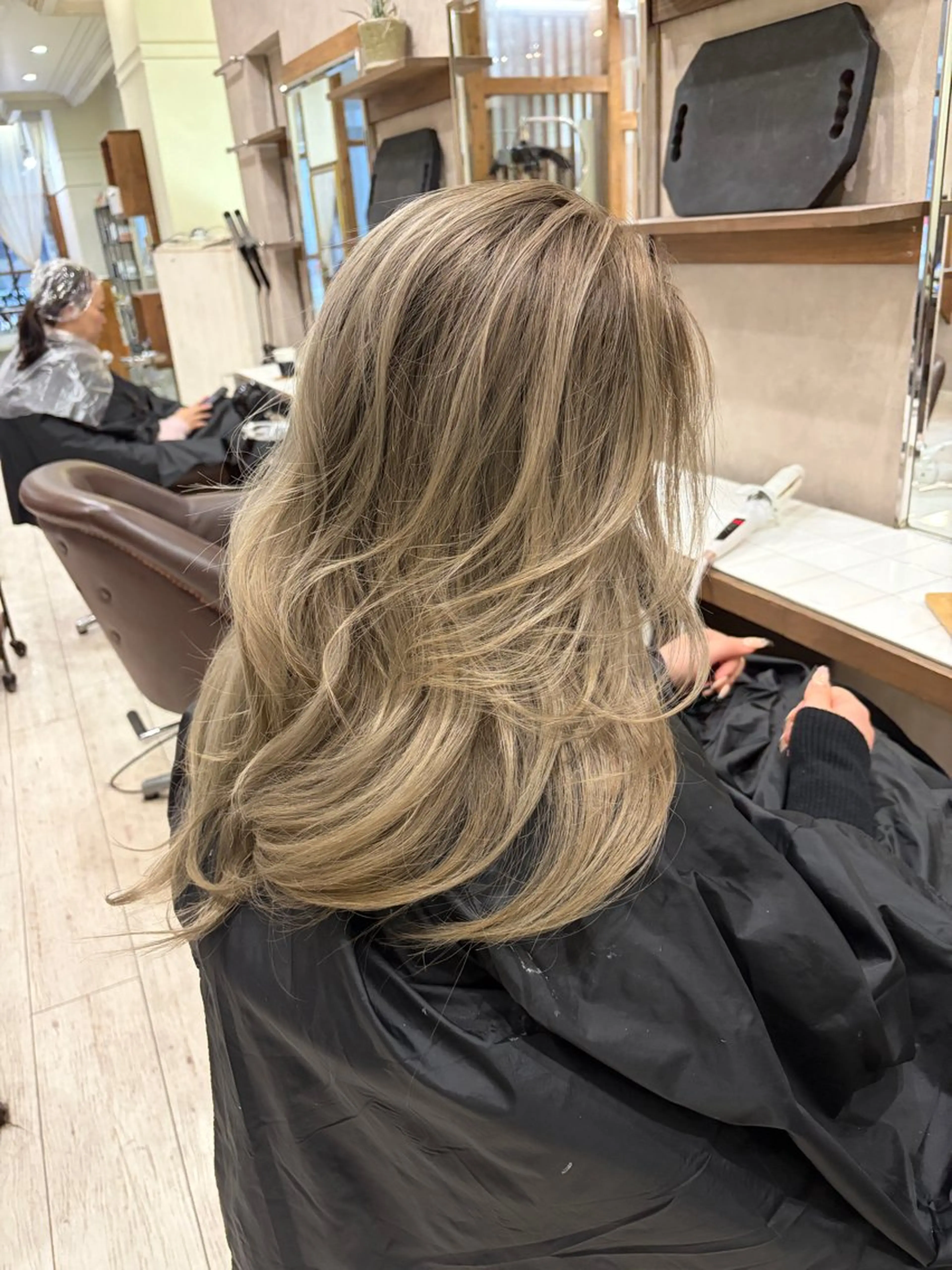 カラー バレイヤージュ nico所属・KANNA🩵 nico 東心斎橋のヘアスタイル