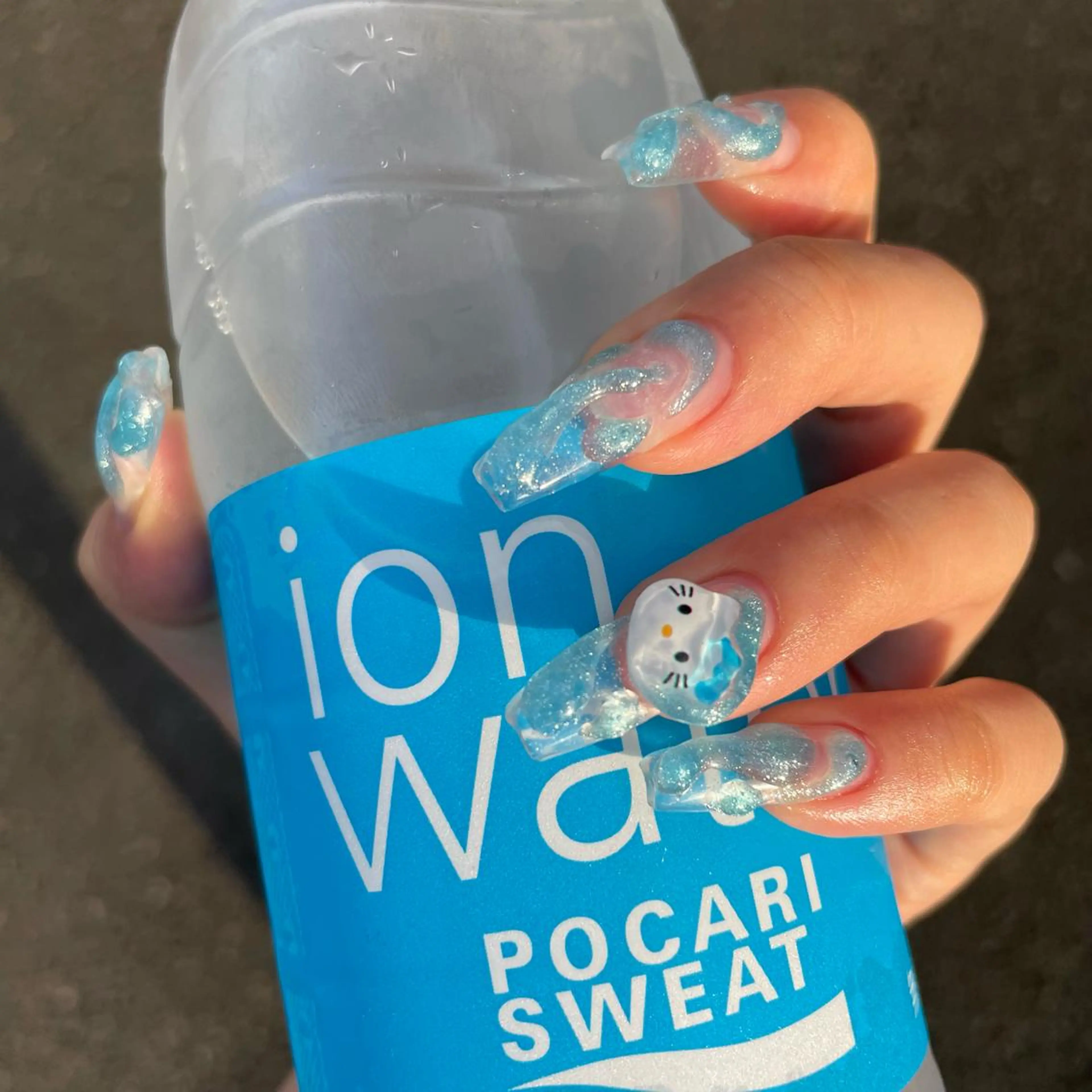 ネイル クリアネイル スカルプネイル ネイルチップ ハンドネイル ハンドケア MIDORI 個性派/海外ネイルのネイルデザイン