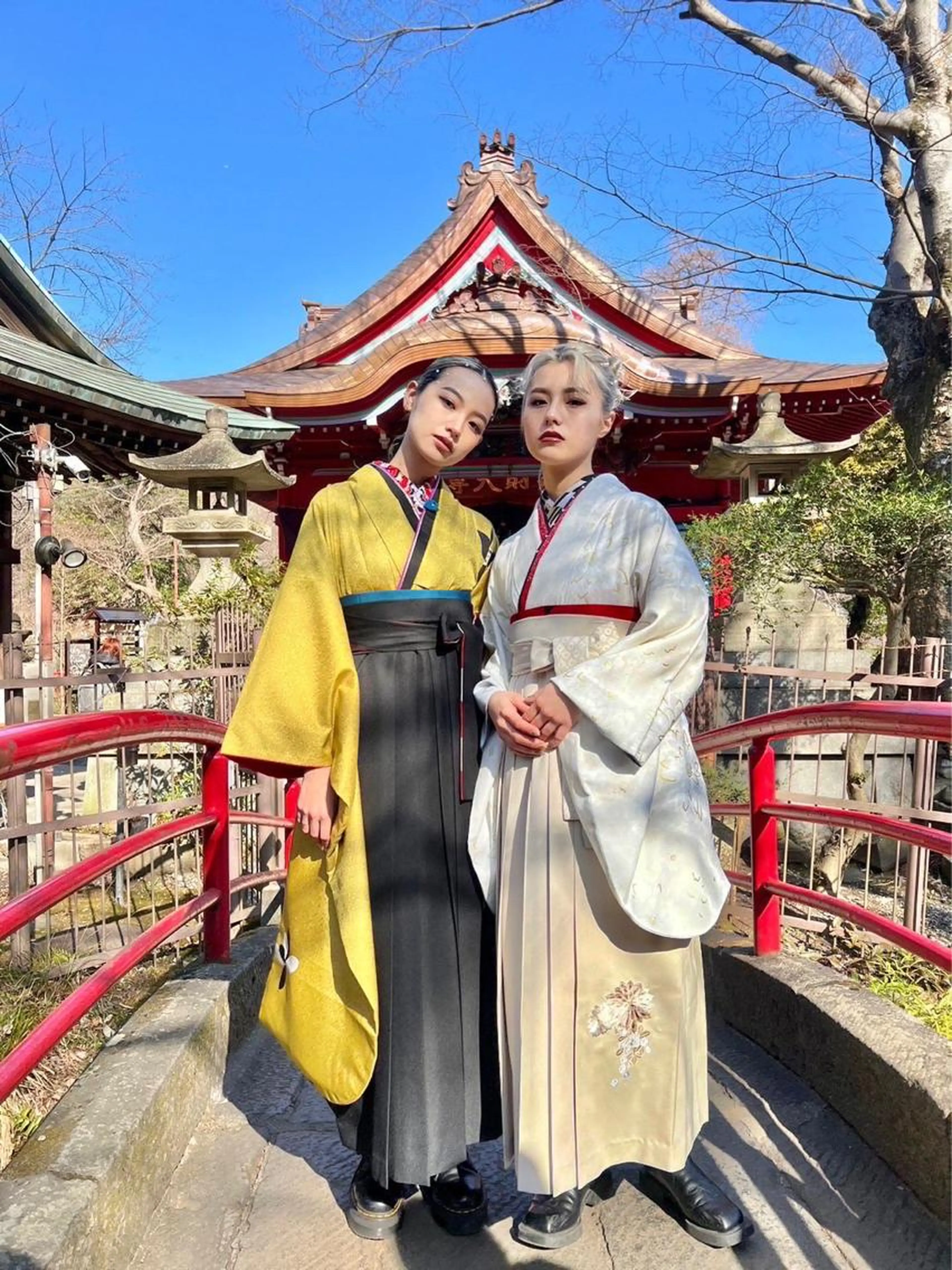 【卒業式】ヘアセット＋メイク＋袴着付🌈の写真