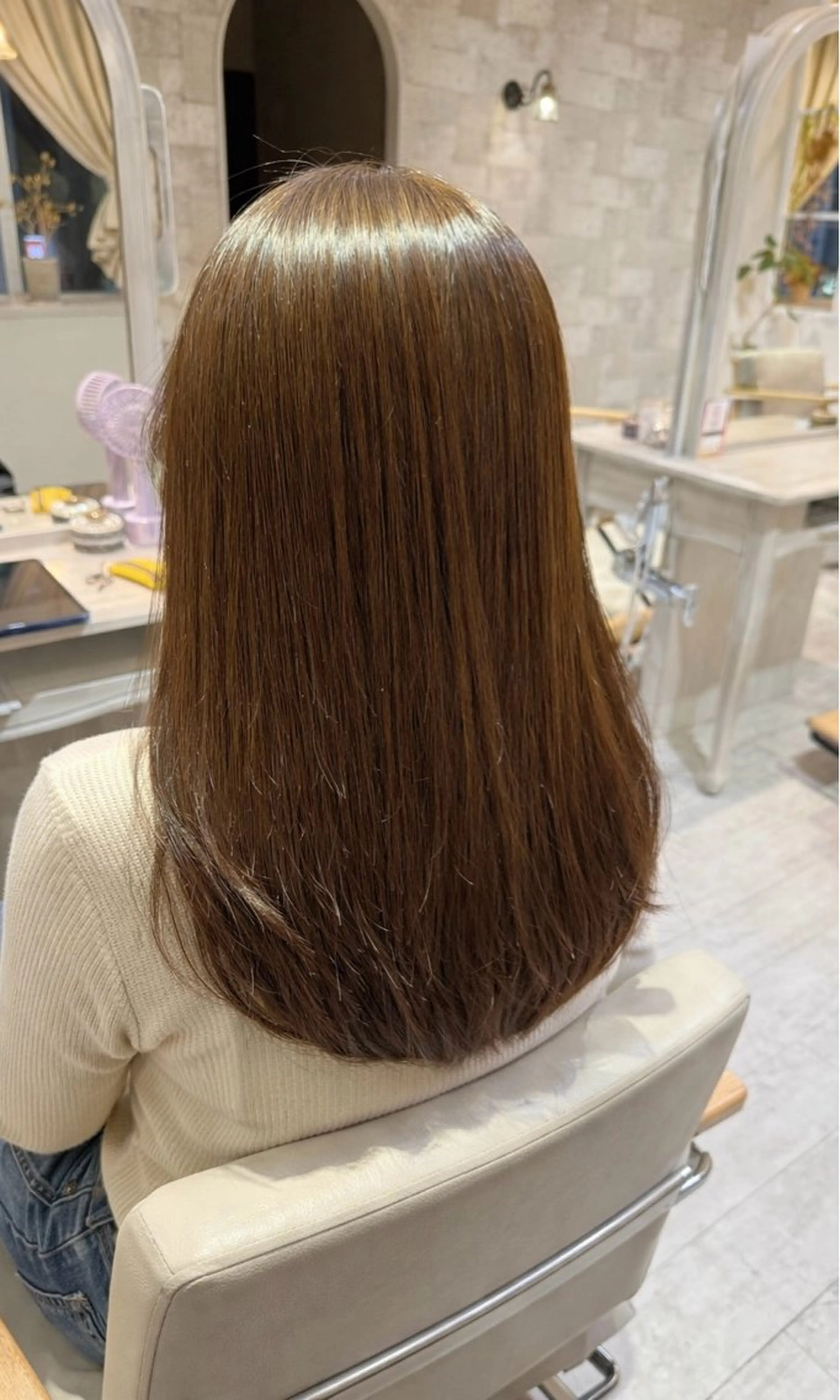 ロング ASTRANTIA 栄所属・YURIA / 透明感/韓国風のヘアスタイル