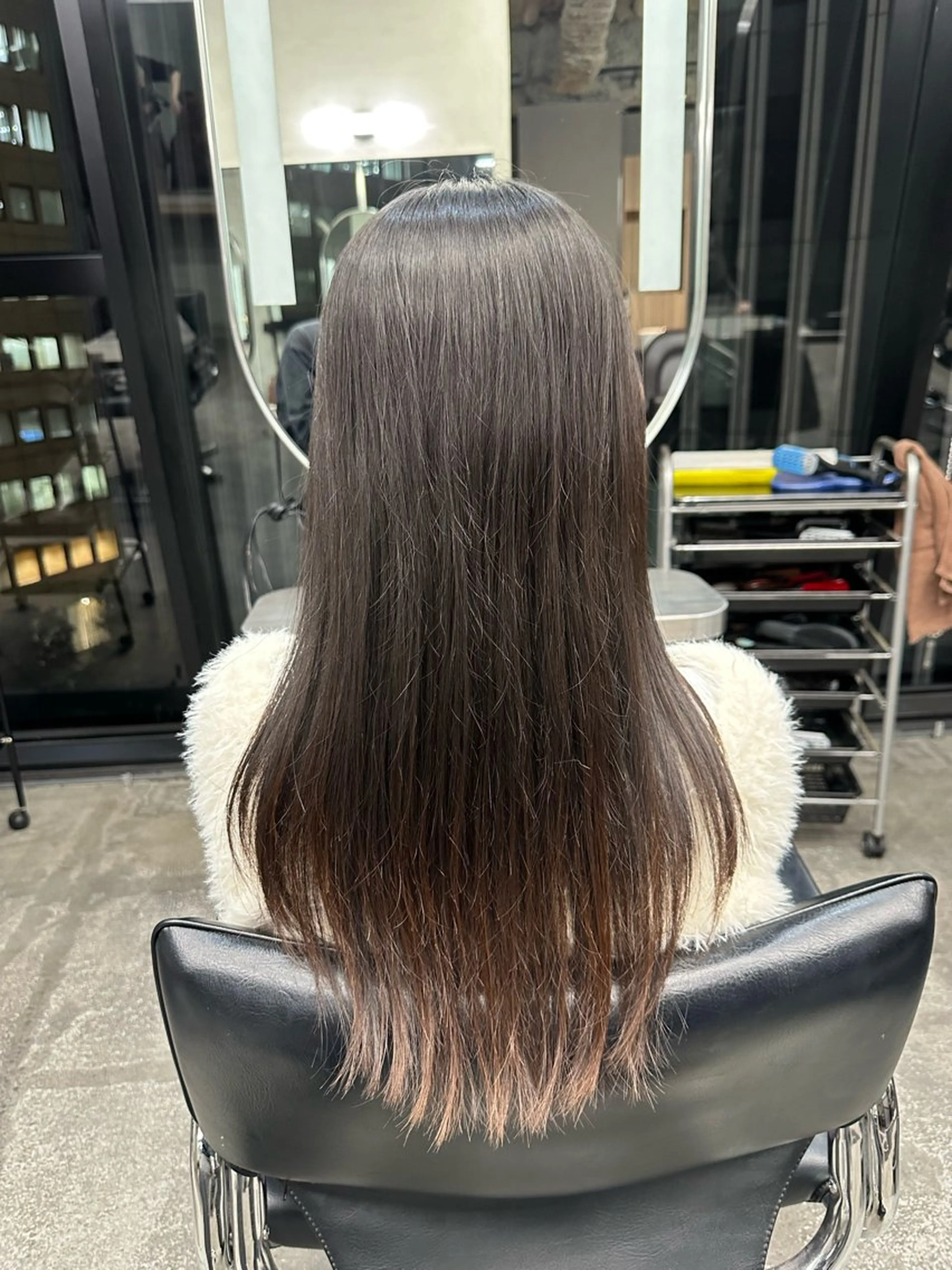 ロング カラー 髪質改善✨️ 美髪矯正🍵|ヨコチのヘアスタイル