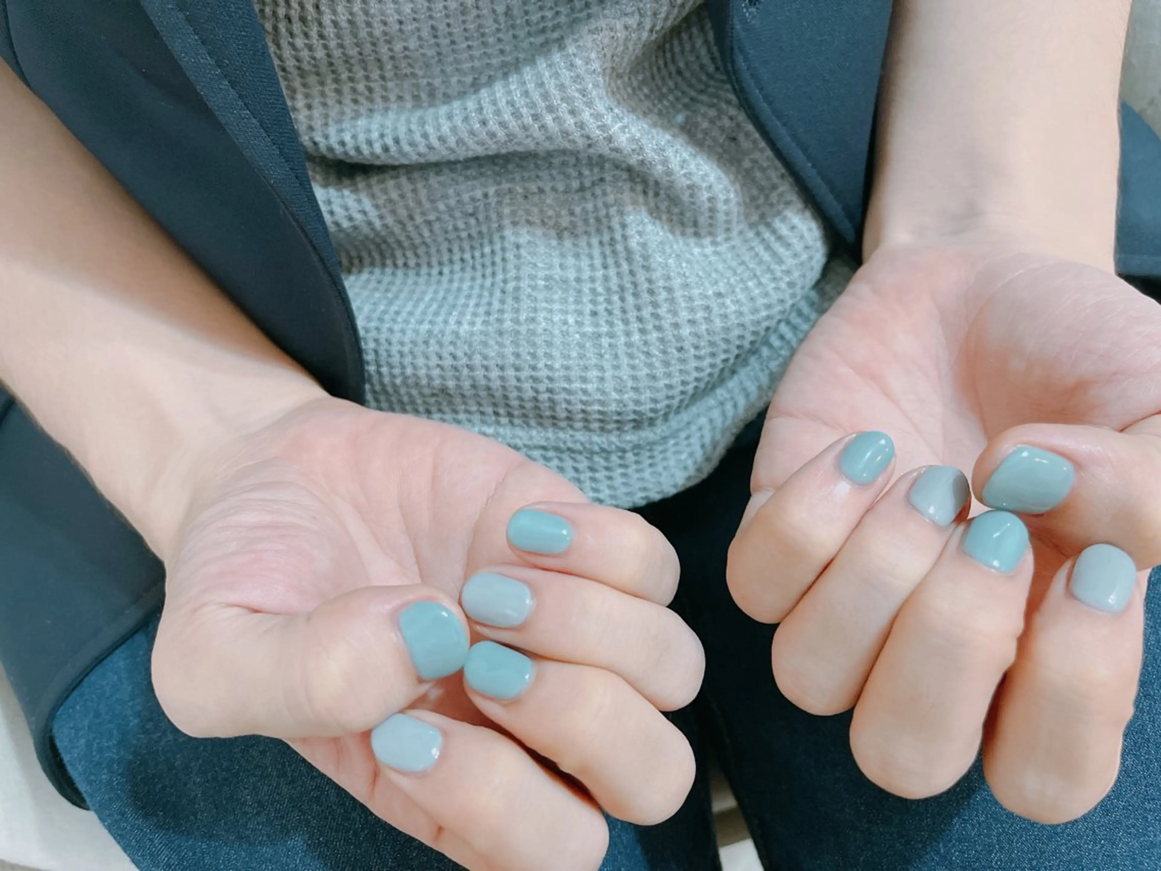 ネイル ジェルネイル 韓国ネイル メンズネイル ワンカラーネイル パラジェル kikinail 溝の口のネイルデザイン