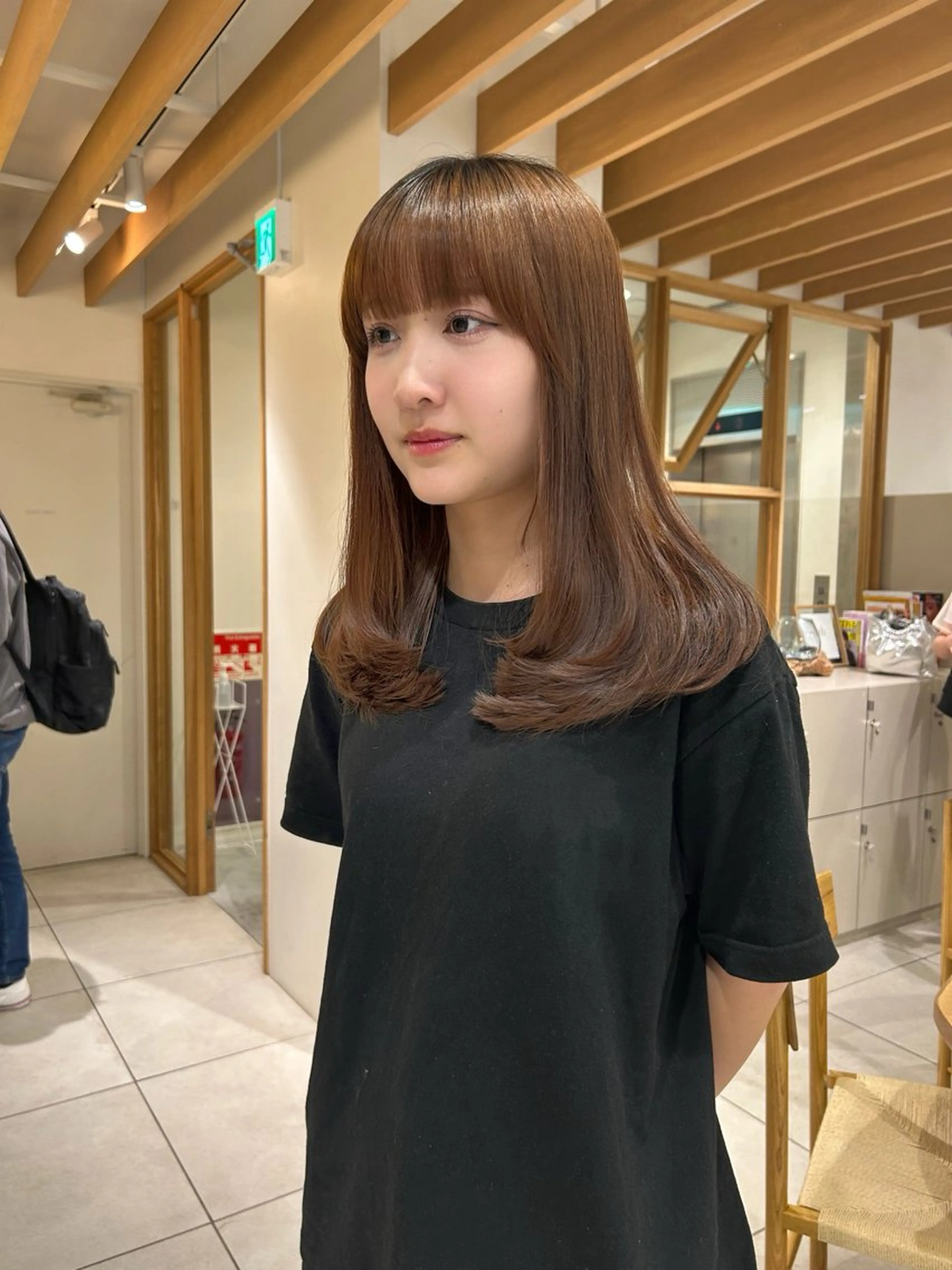 セミロング 矢場町/酸性ストレー ト/髪質改善/リオのヘアスタイル