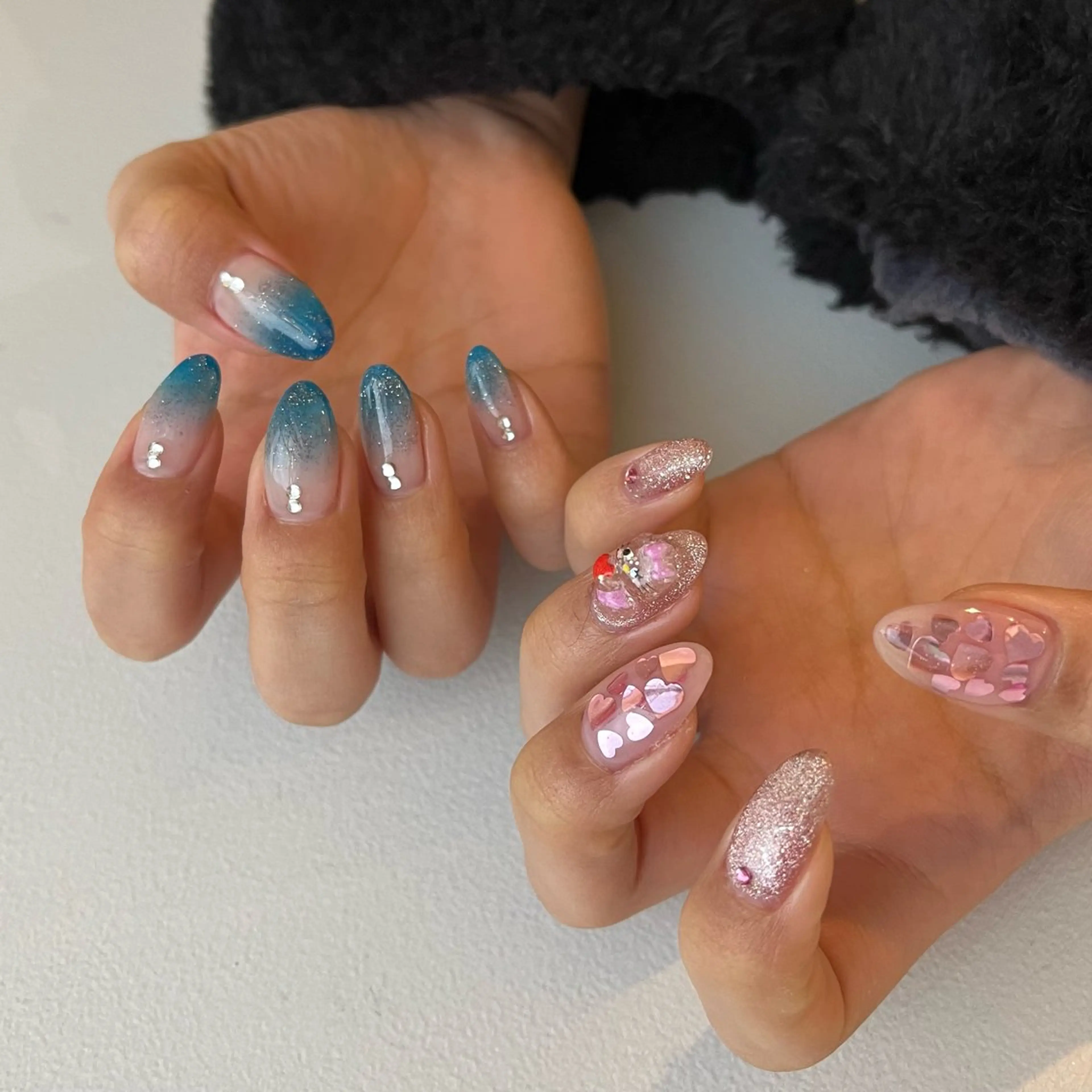 ネイル フラッシュネイル マグネットネイル KARIN LANDHAKATAのネイルデザイン