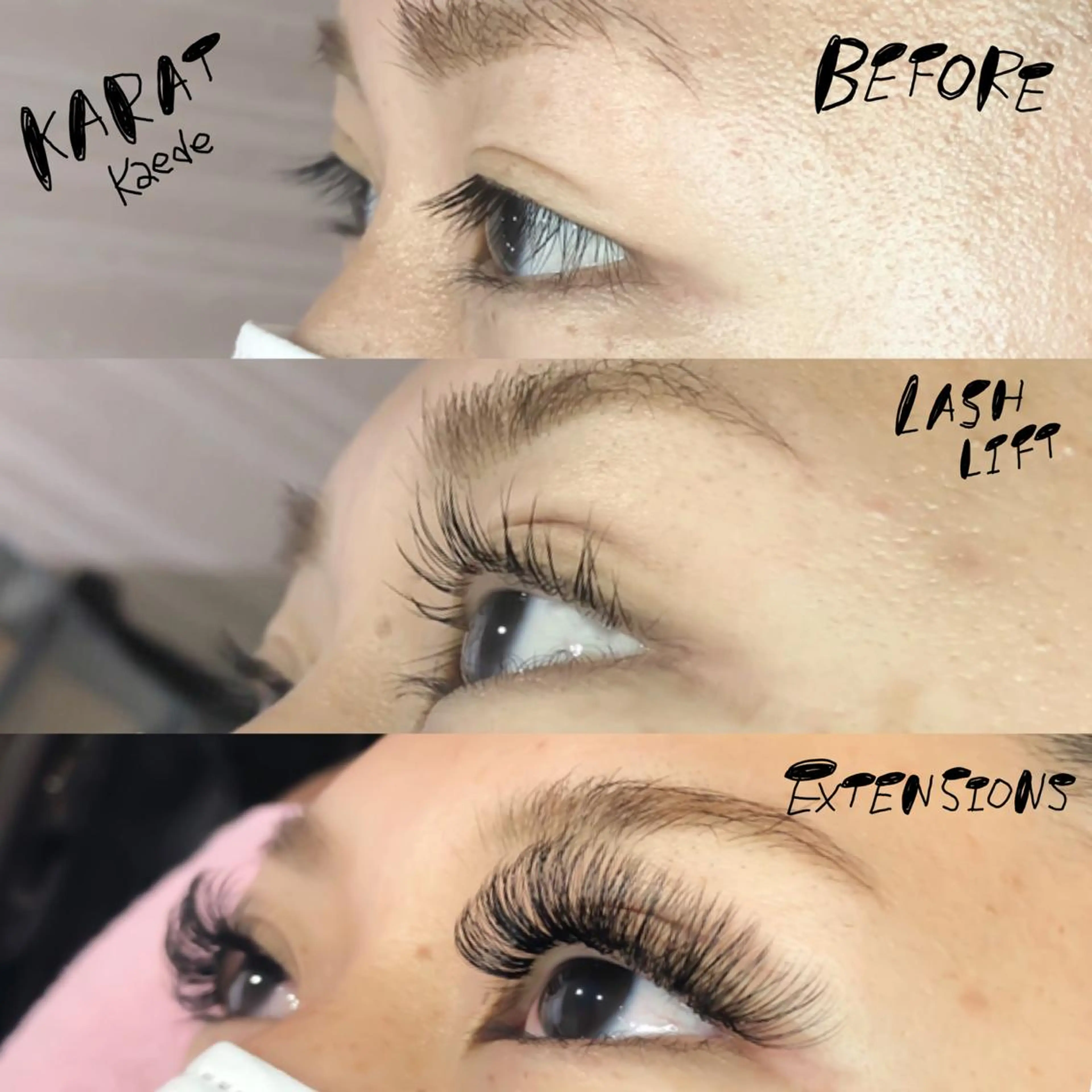 マツエク・マツパ ボリュームラッシュ ★ KAEDE ★のマツエク・マツパデザイン