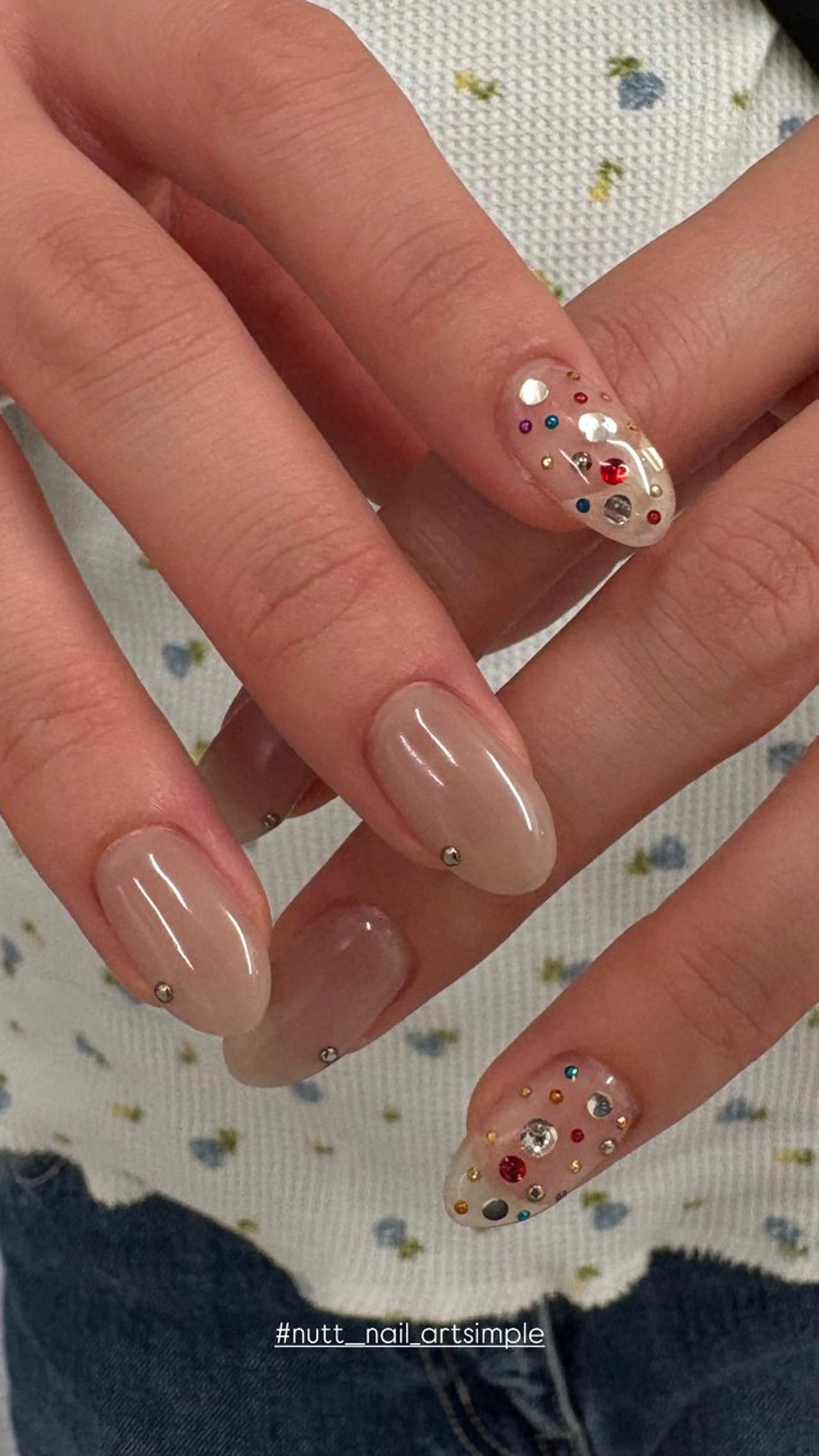 ネイル ハンドネイル 甲村 未玖のネイルデザイン