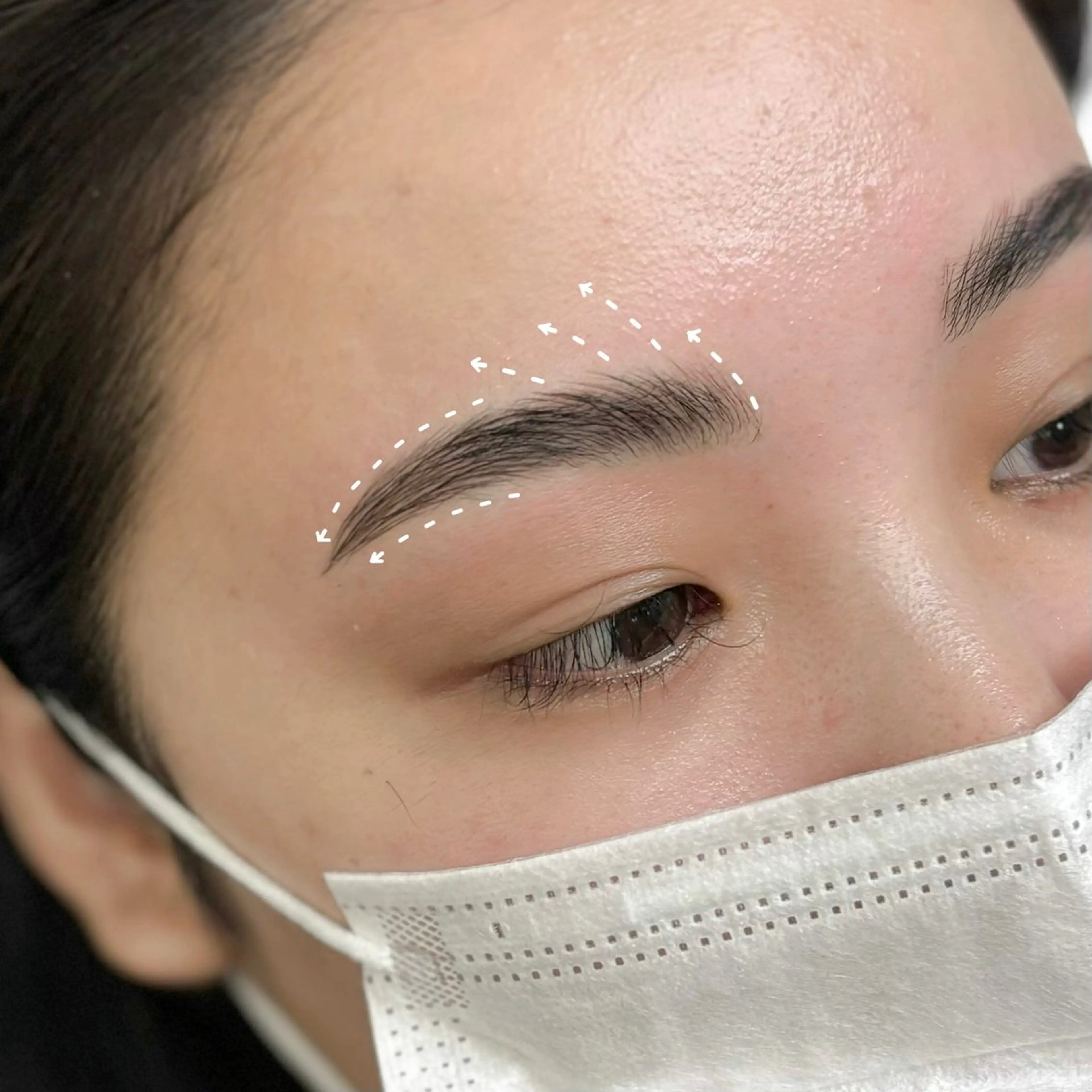 アイブロウ ハリウッドブロウリフト jiem5 𝐦𝐚𝐧𝐚🎀のマツエク・マツパデザイン