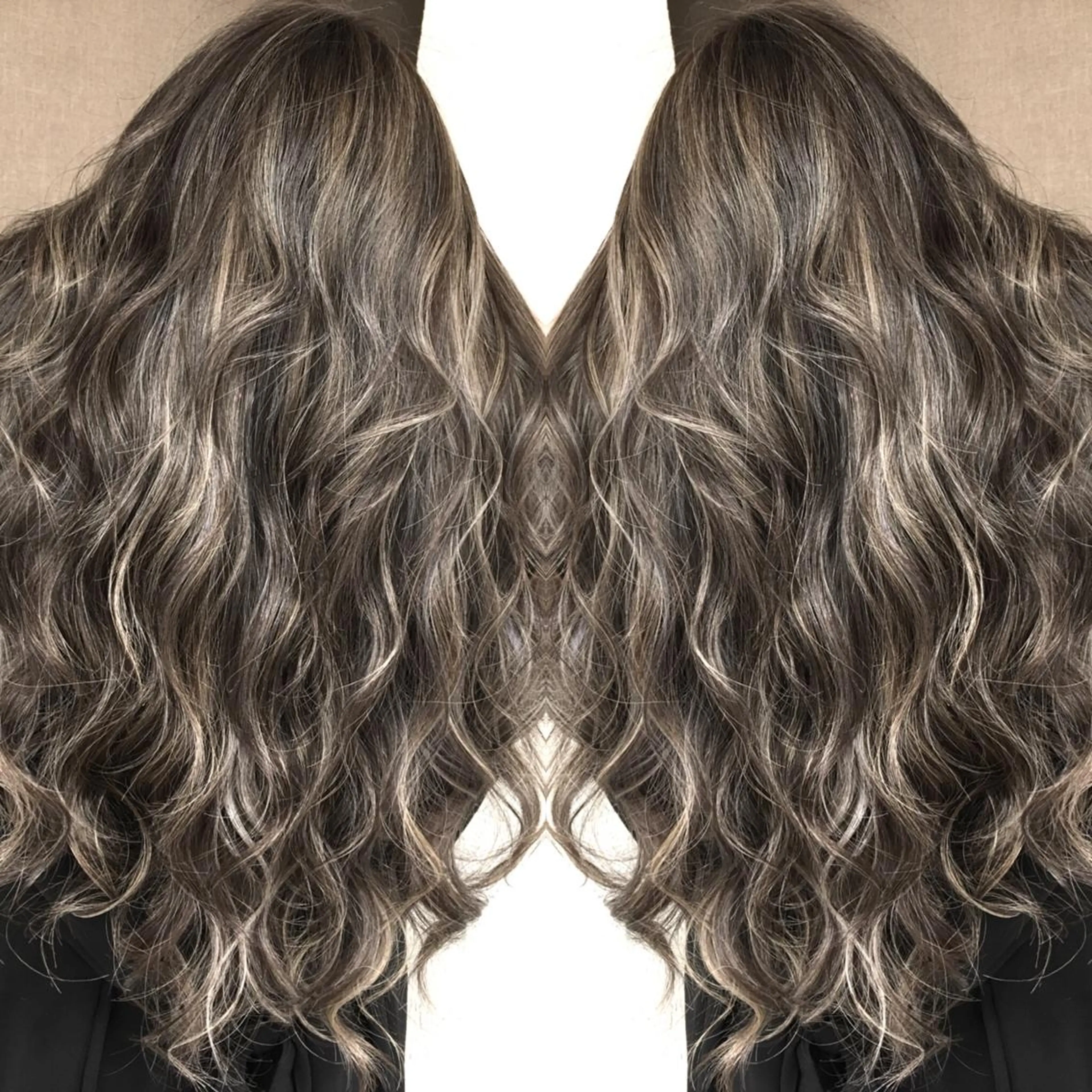 ロング カラー ネイル マツエク・マツパ ヘアカラー トリートメント 井上 一平のヘアスタイル